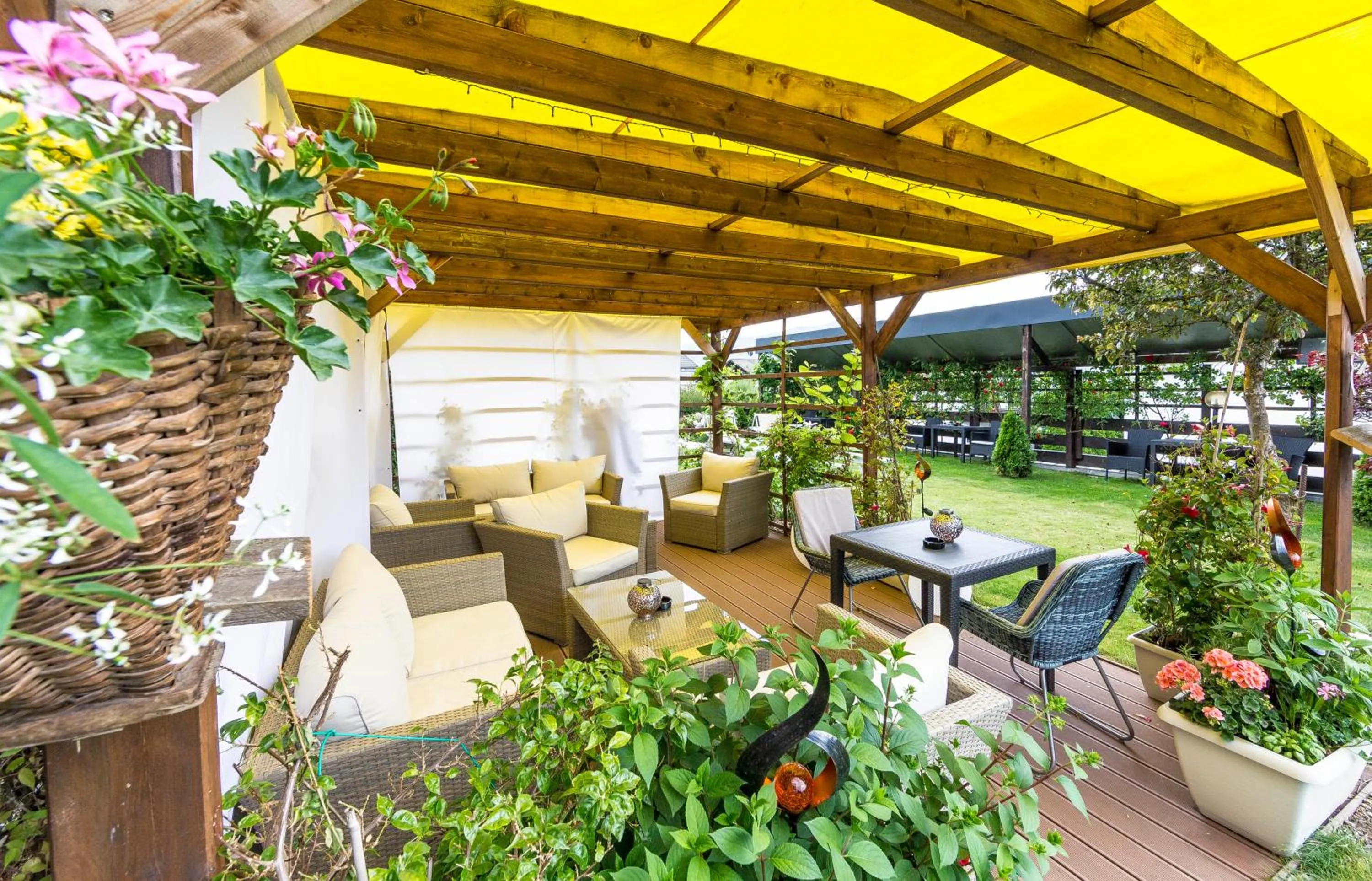 Garden in Hotel Kristall