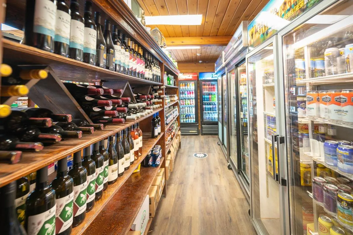 Shopping Area in Castle Mountain Chalets