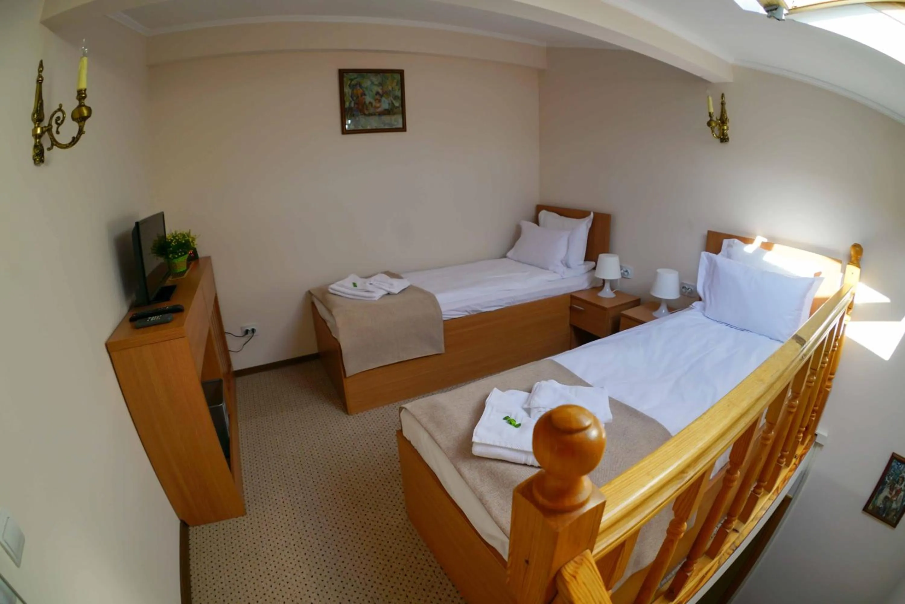 Bed in Bucharest Downtown Inn