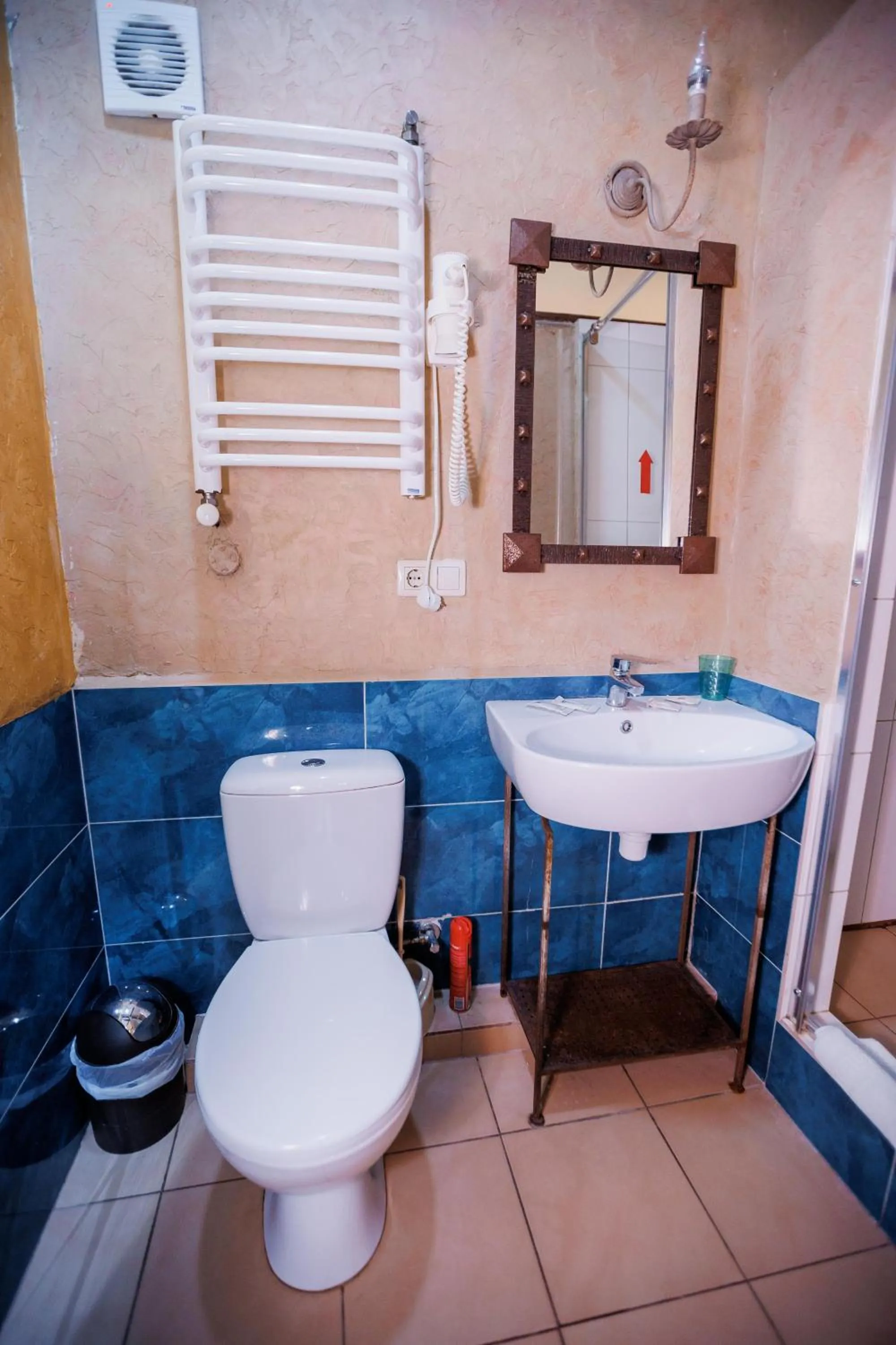 Shower in Staryi Krakiv