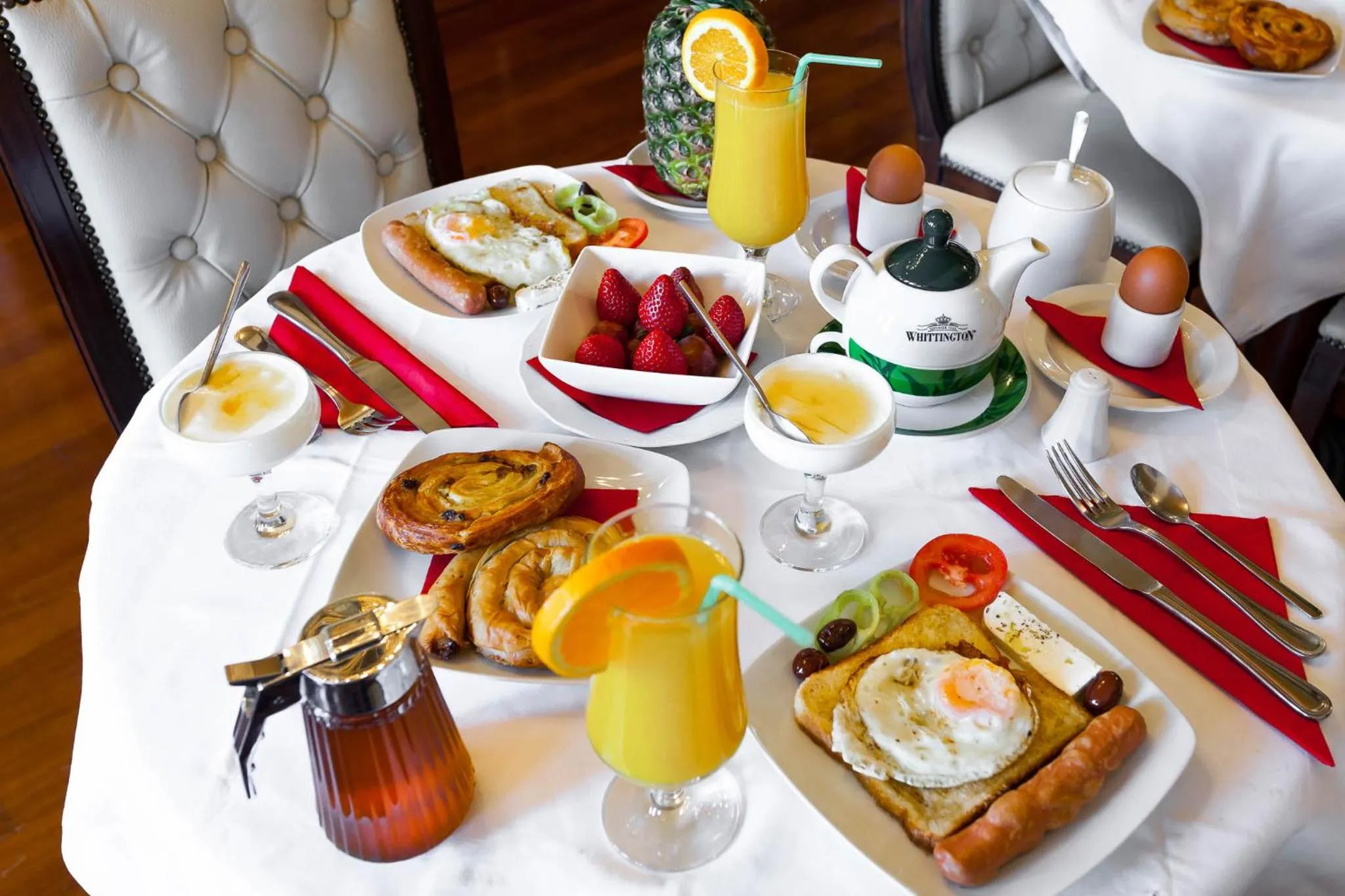 Food close-up in Casa Leone Hotel