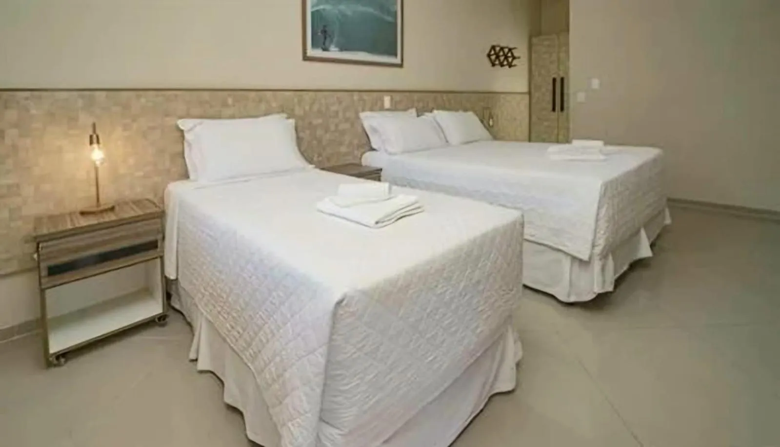 Bed in Hotel Camburi Praia