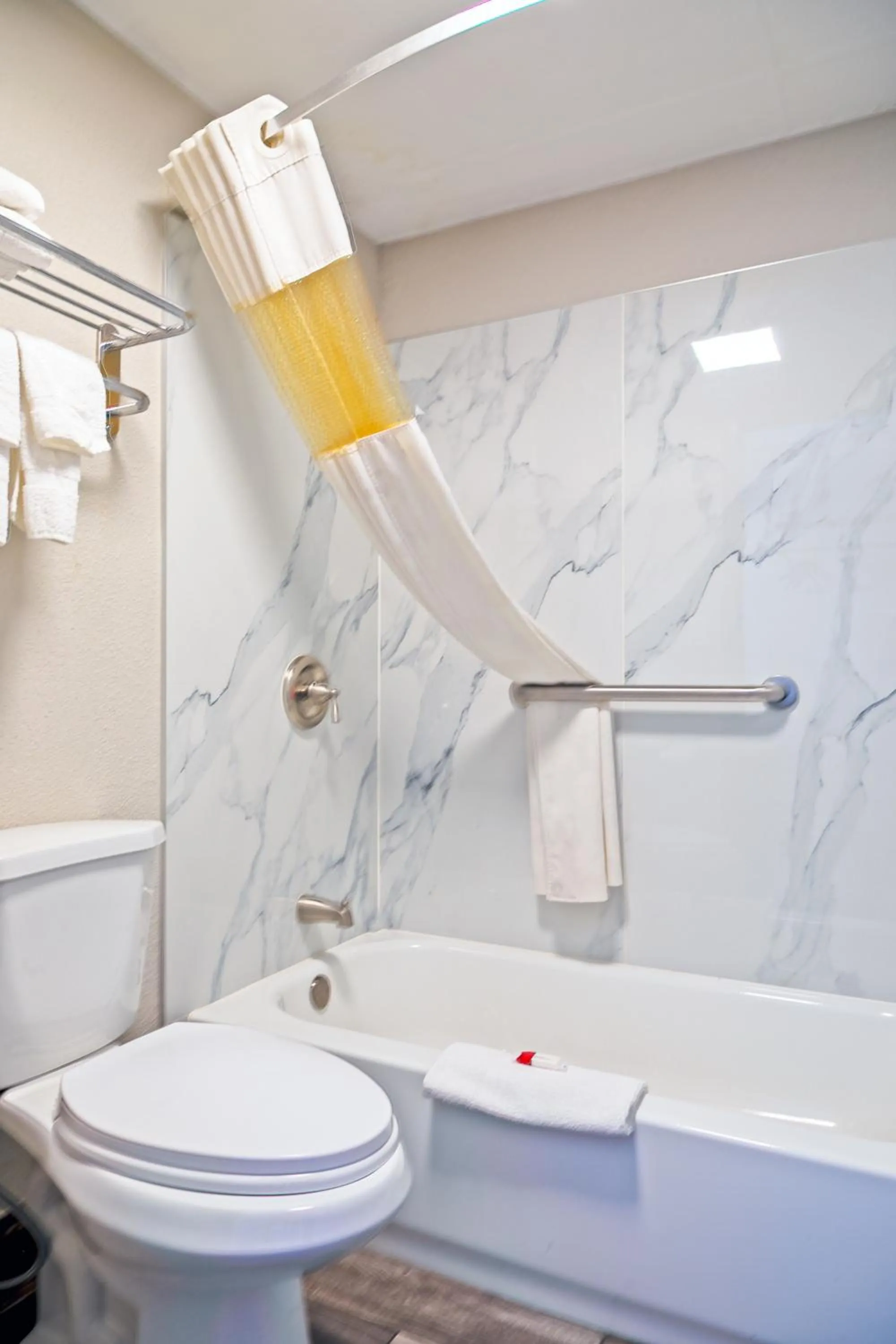 Shower in Days Inn by Wyndham Augusta Fort Eisenhower