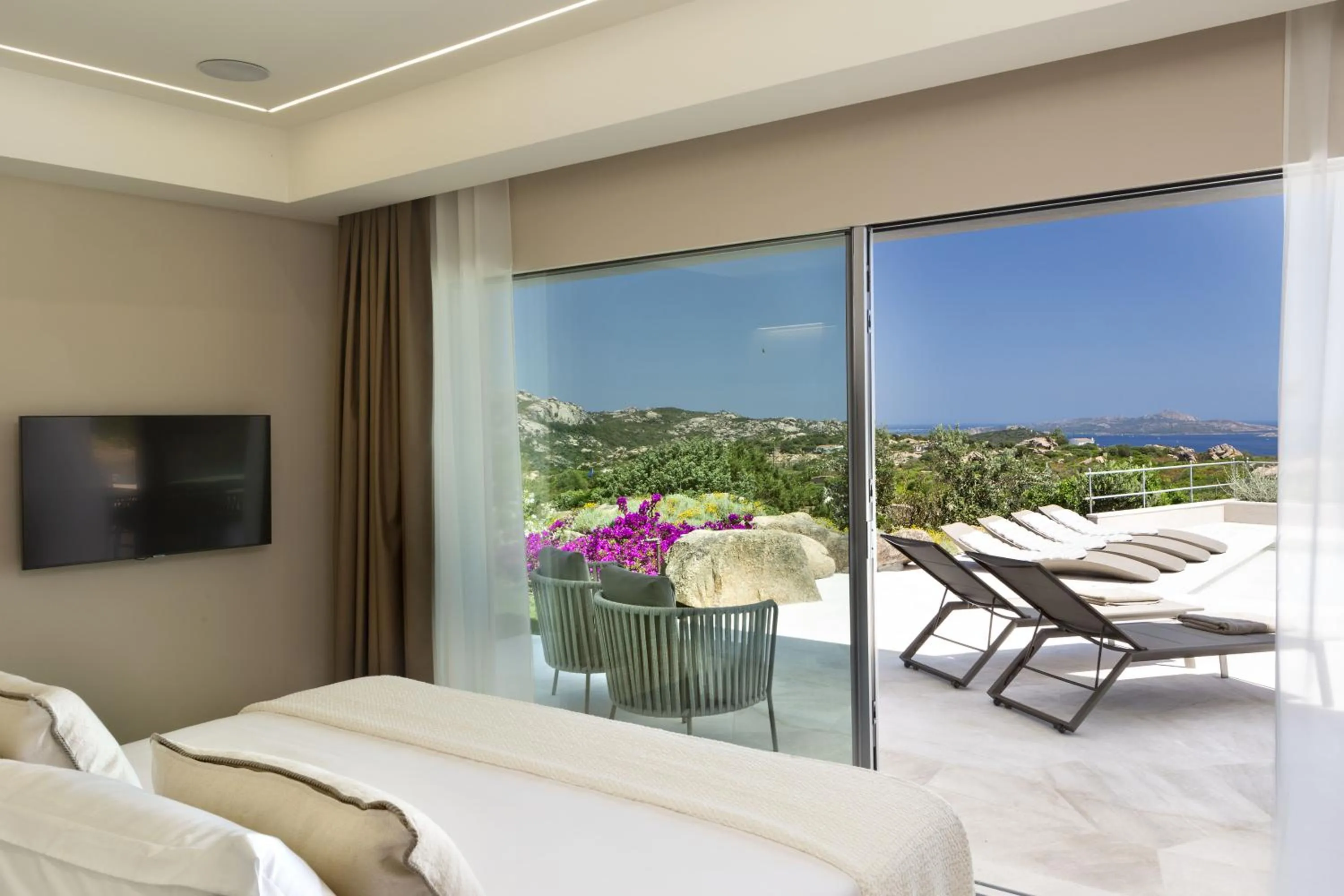 View (from property/room) in Hotel Li Finistreddi