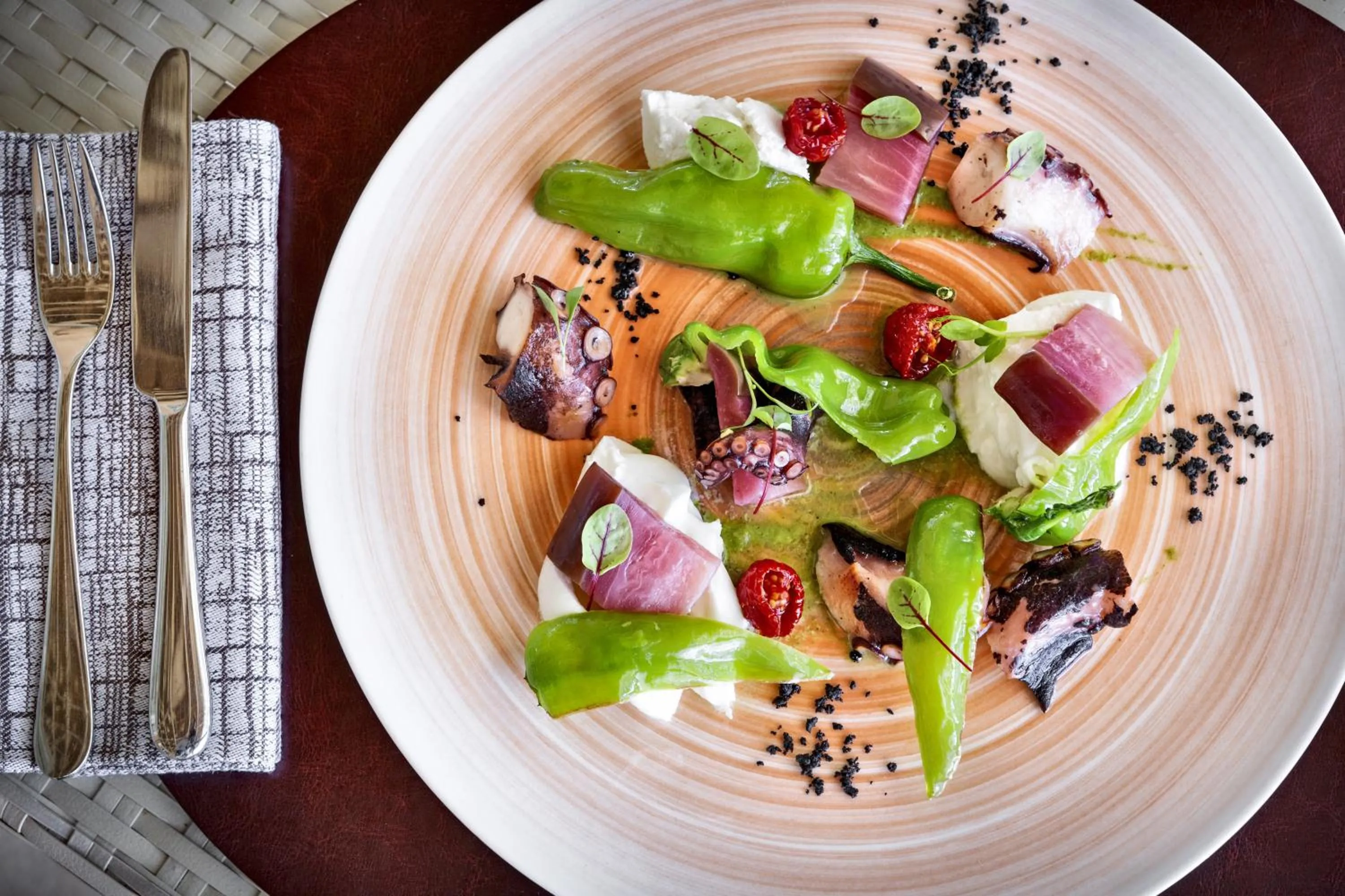 Food and drinks in Hotel Li Finistreddi