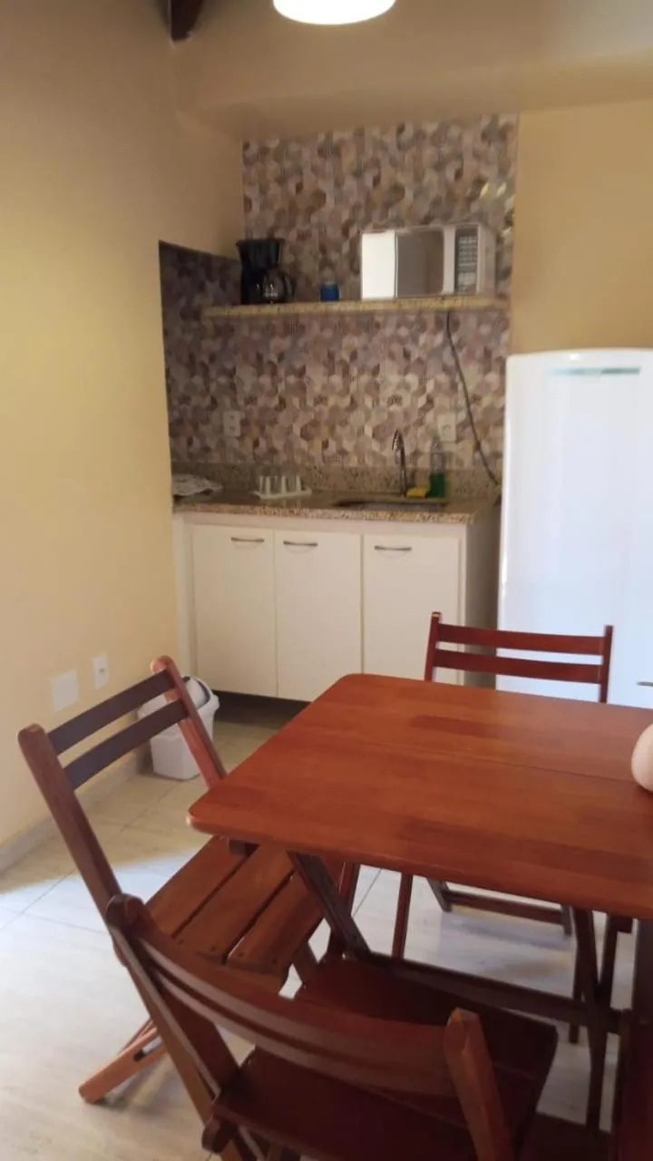 Kitchen or kitchenette in Apartamento no Centro Búzios