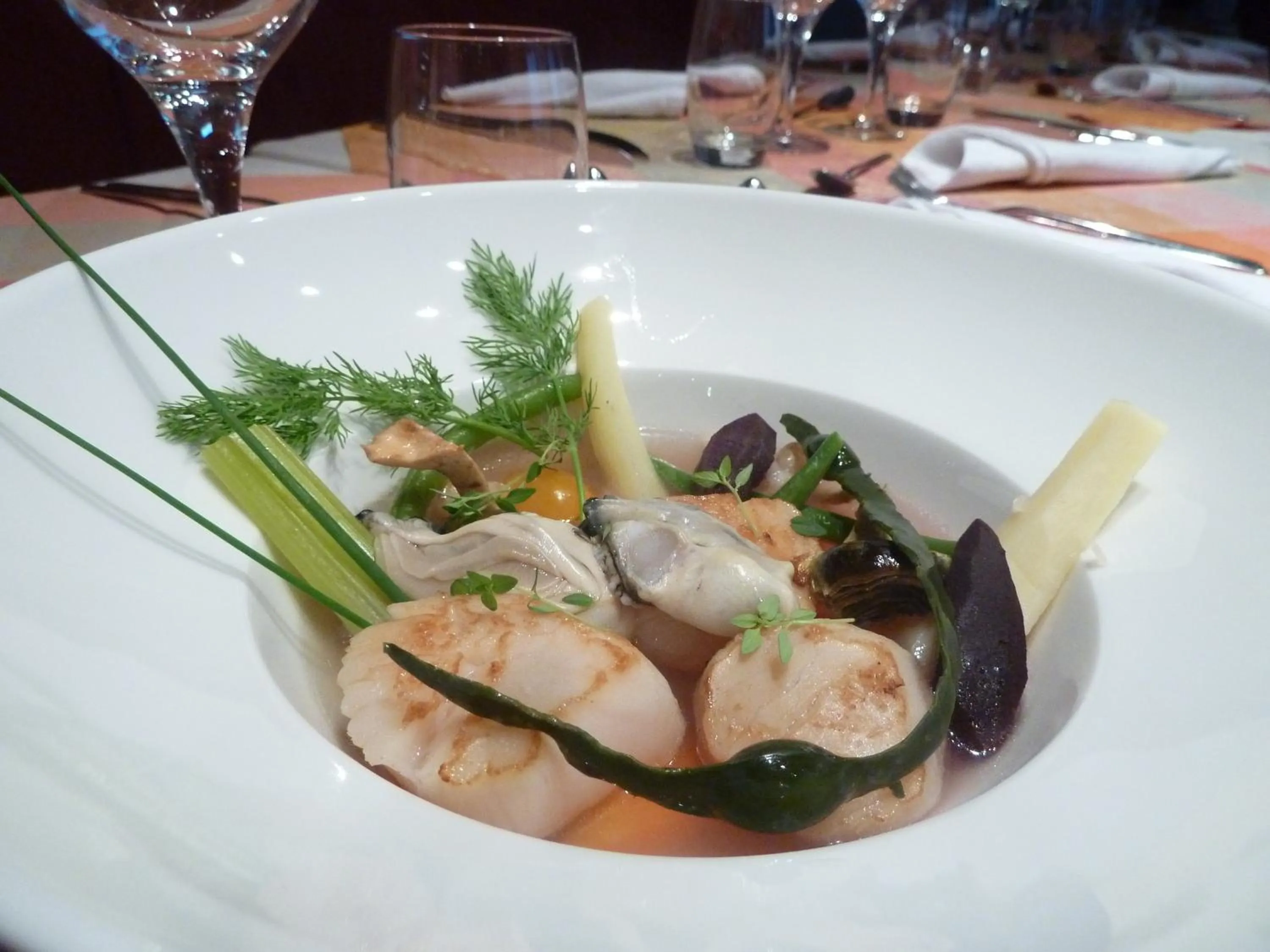 Restaurant/places to eat in Logis Hôtel Les Pages