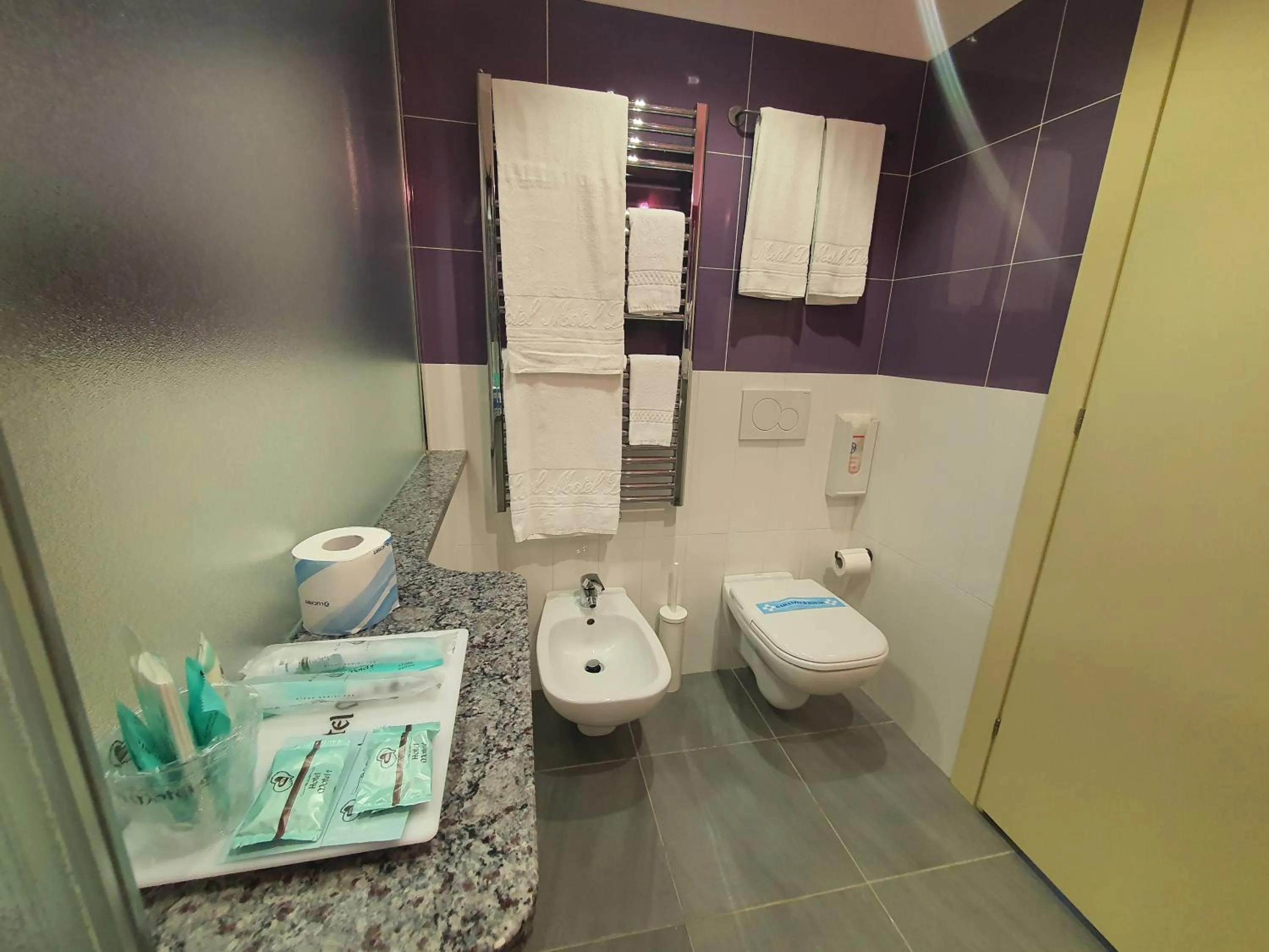 Bathroom in Hotel Motel 2