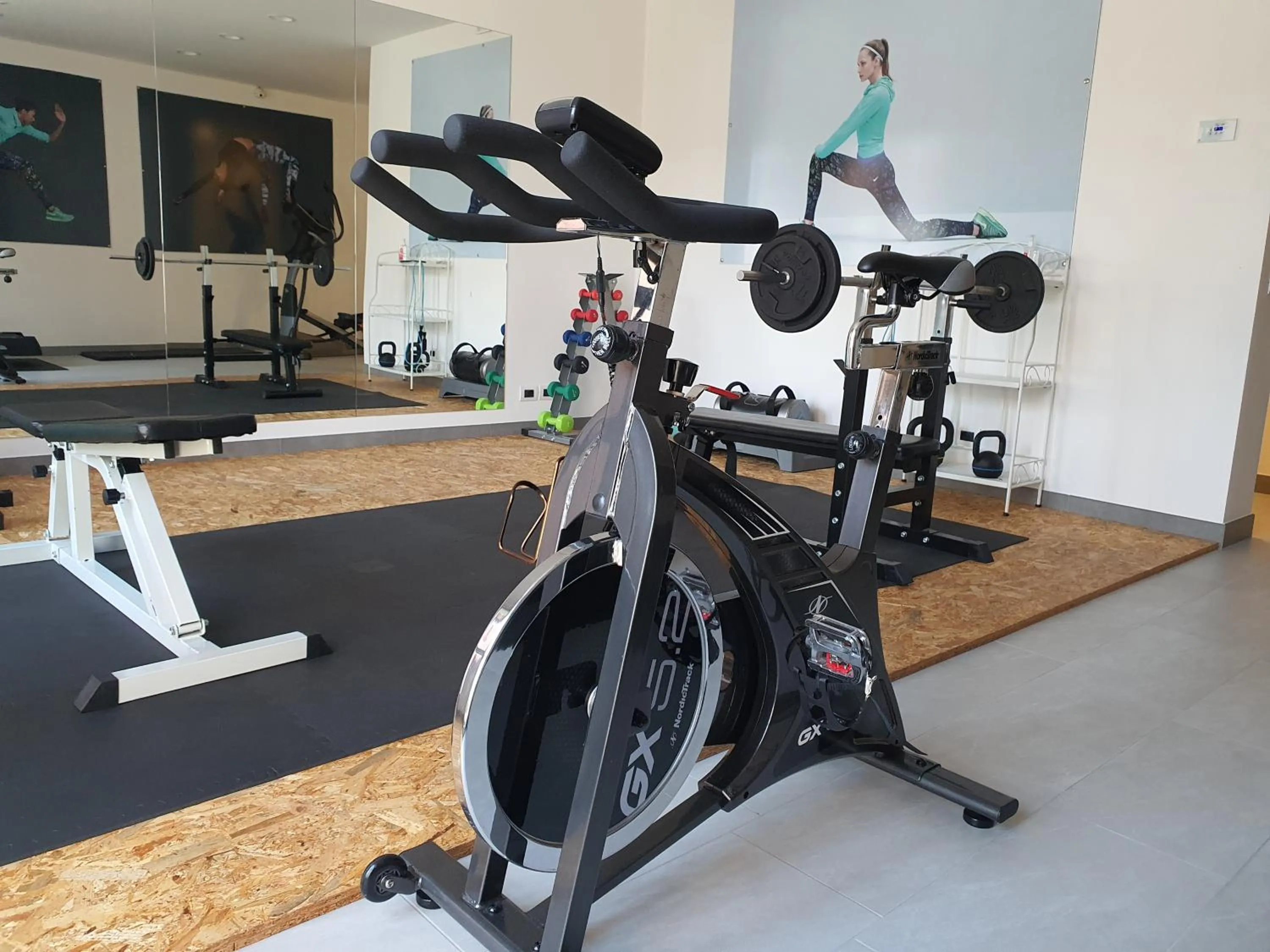 Fitness centre/facilities in Hotel Motel 2