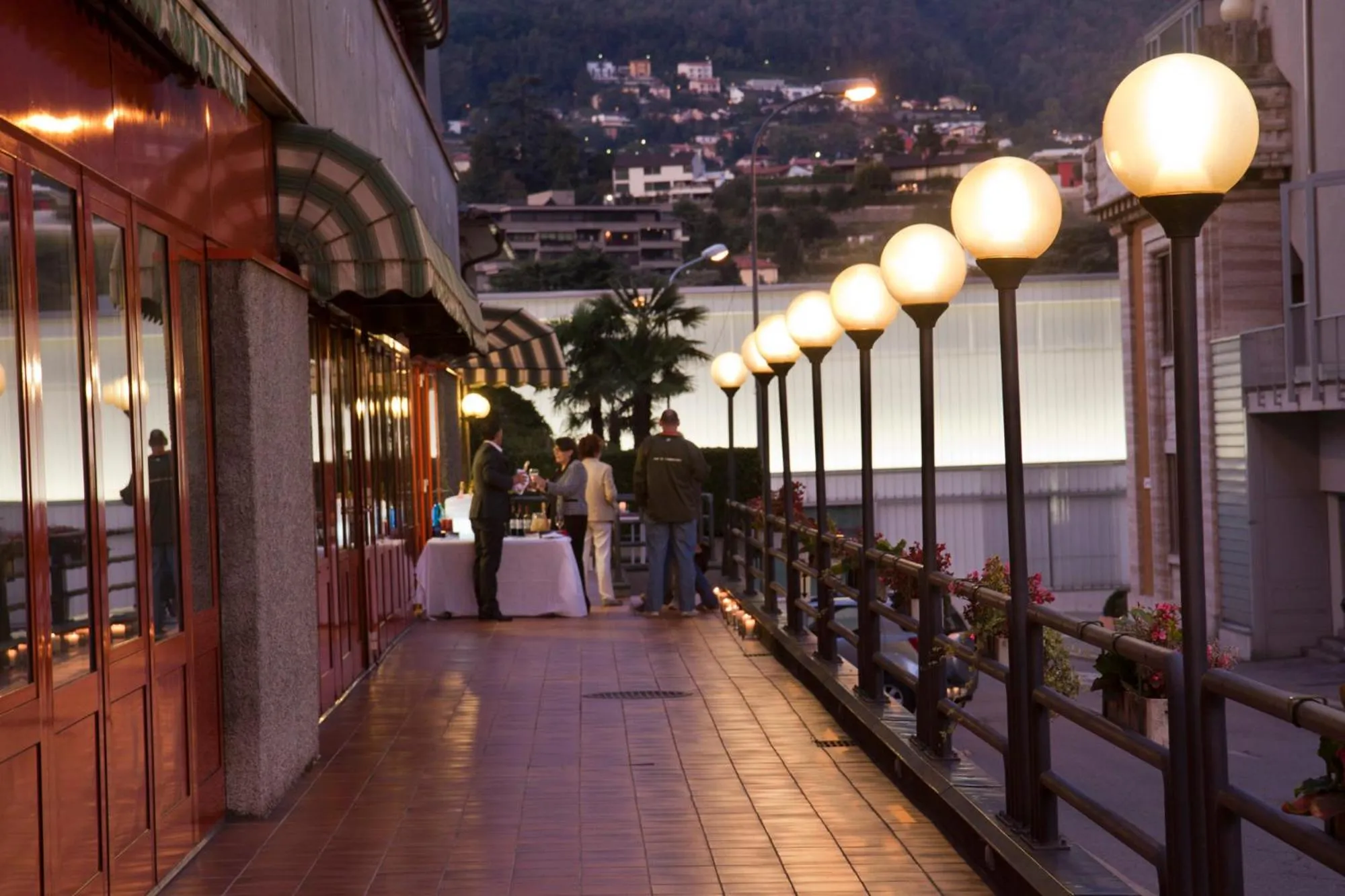 Balcony/Terrace in Hotel Garni Centro