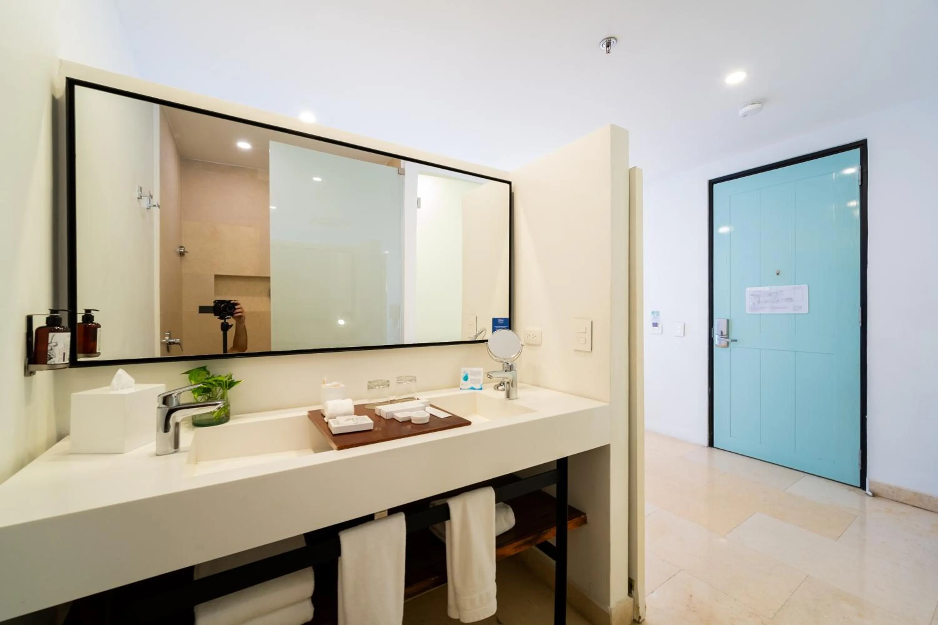 Bathroom in Nacar Hotel Cartagena, Curio Collection by Hilton