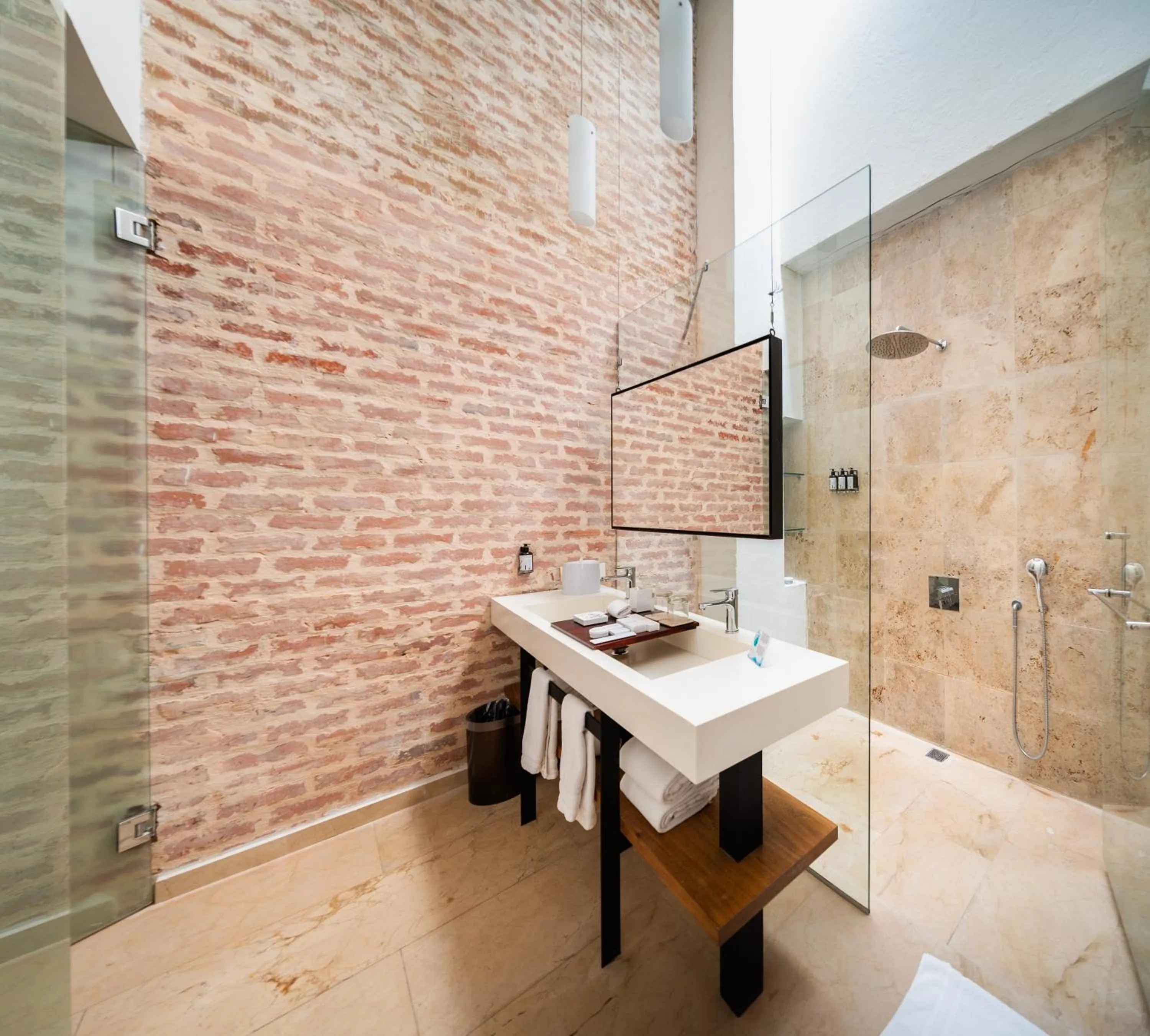 Bathroom in Nacar Hotel Cartagena, Curio Collection by Hilton