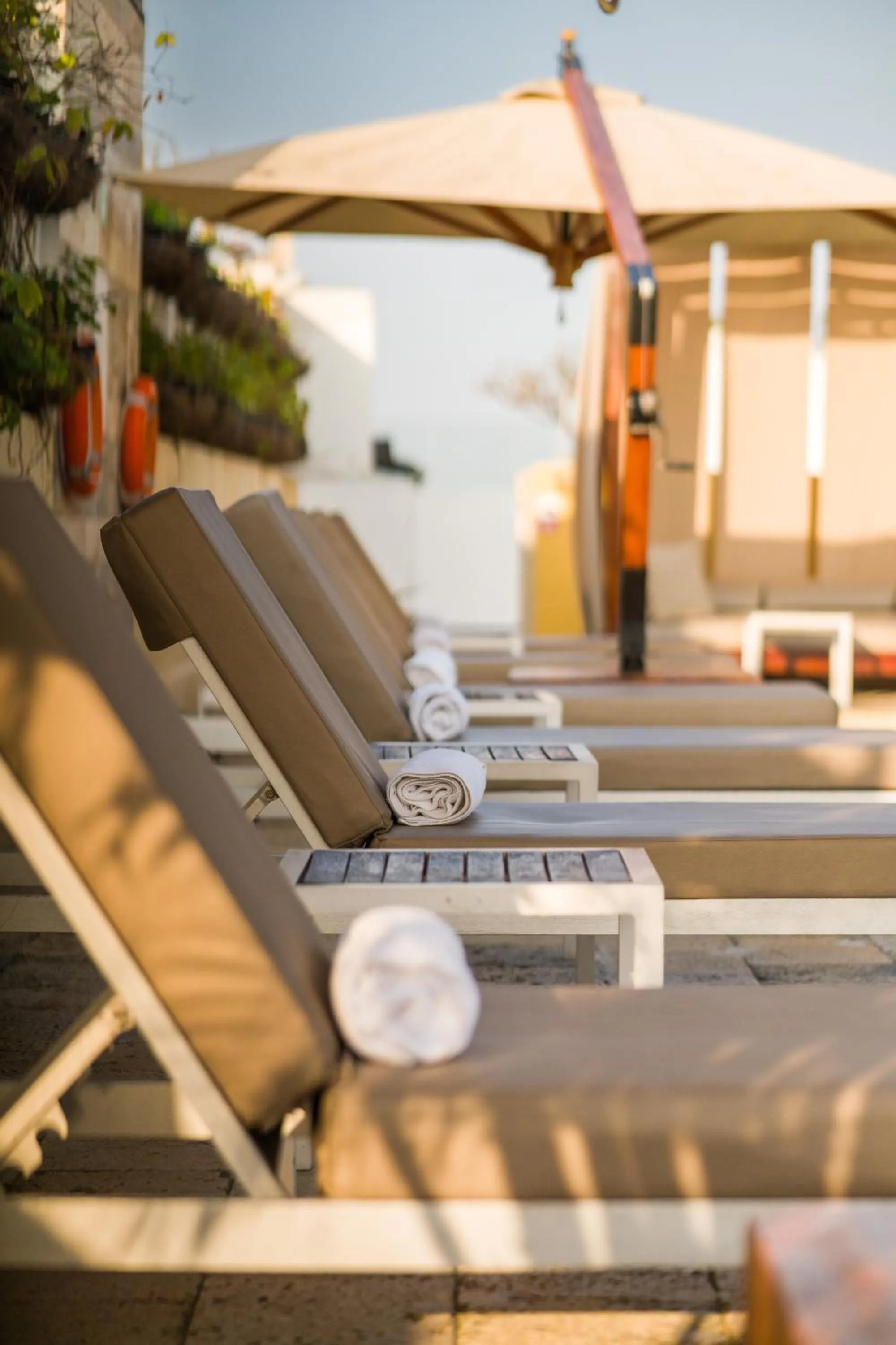 Swimming pool in Nacar Hotel Cartagena, Curio Collection by Hilton