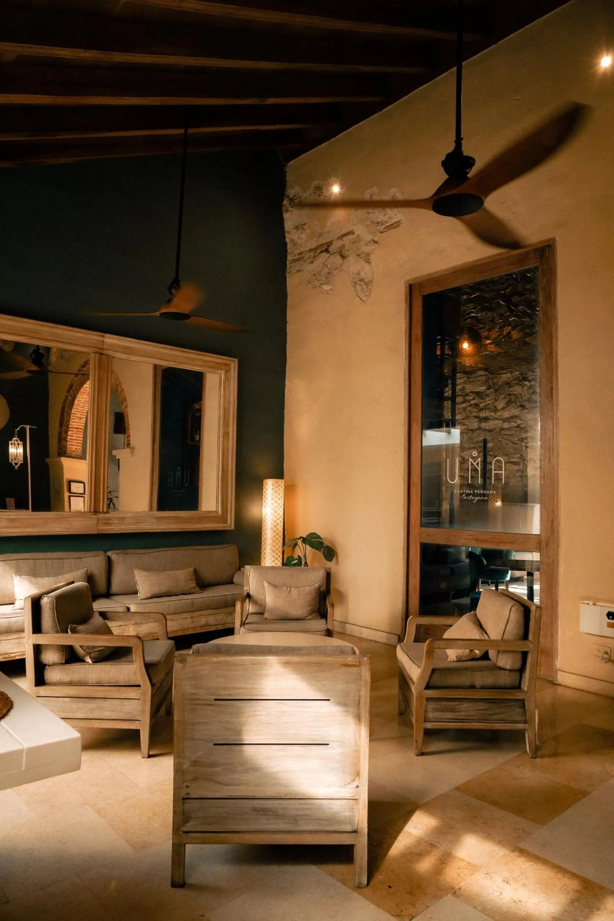 Lobby or reception in Nacar Hotel Cartagena, Curio Collection by Hilton