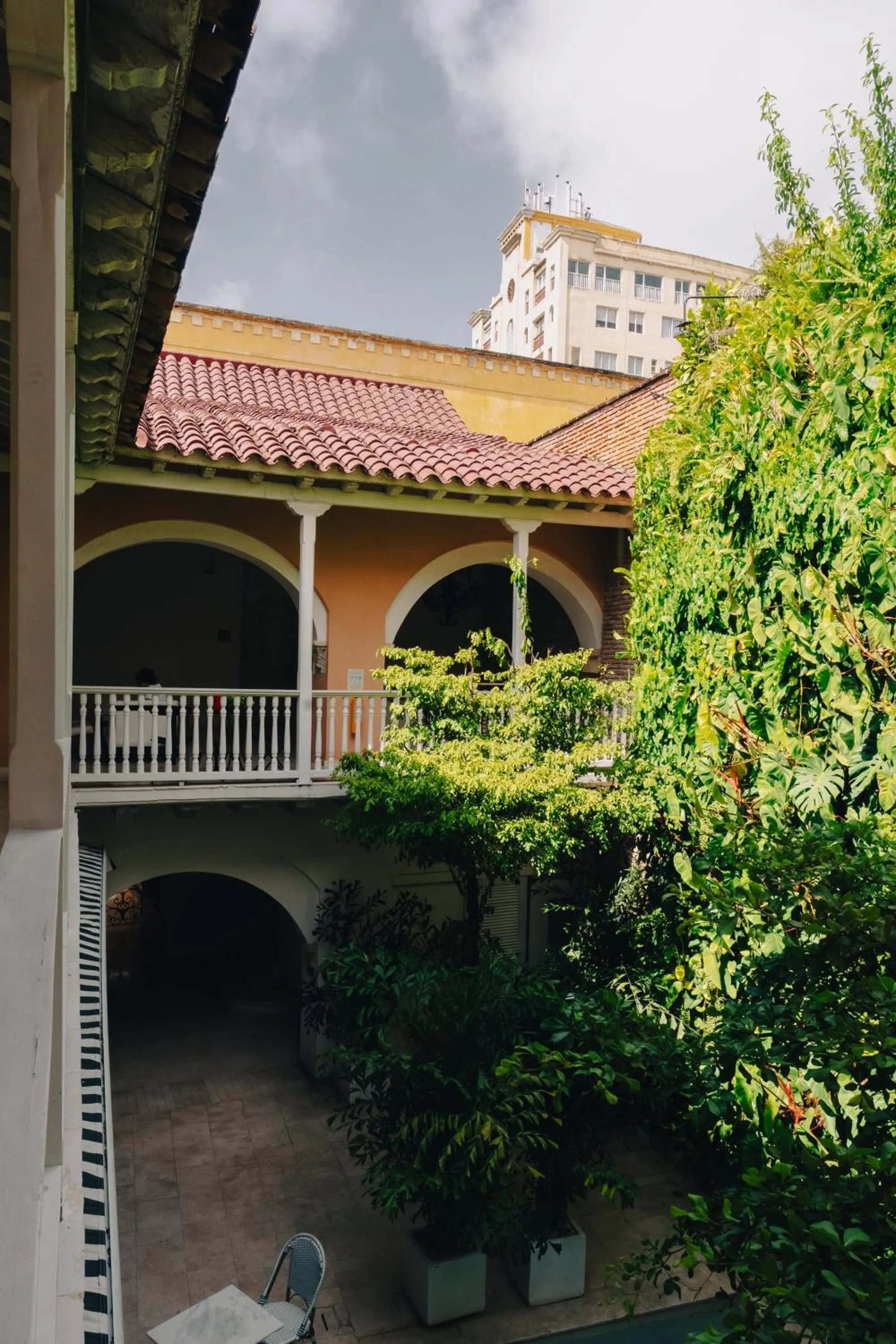 Garden view in Nacar Hotel Cartagena, Curio Collection by Hilton