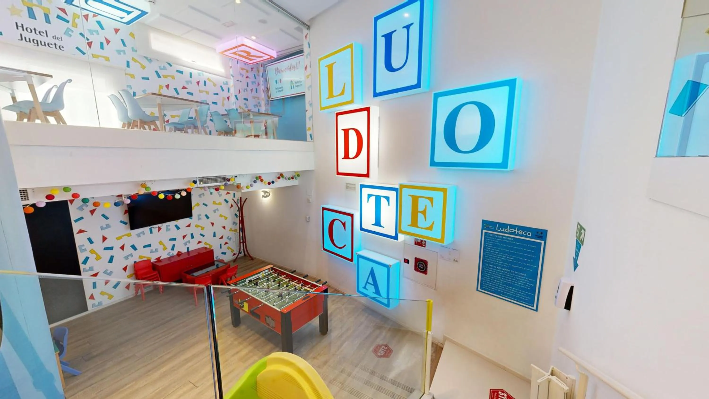 Game Room in Hotel del Juguete