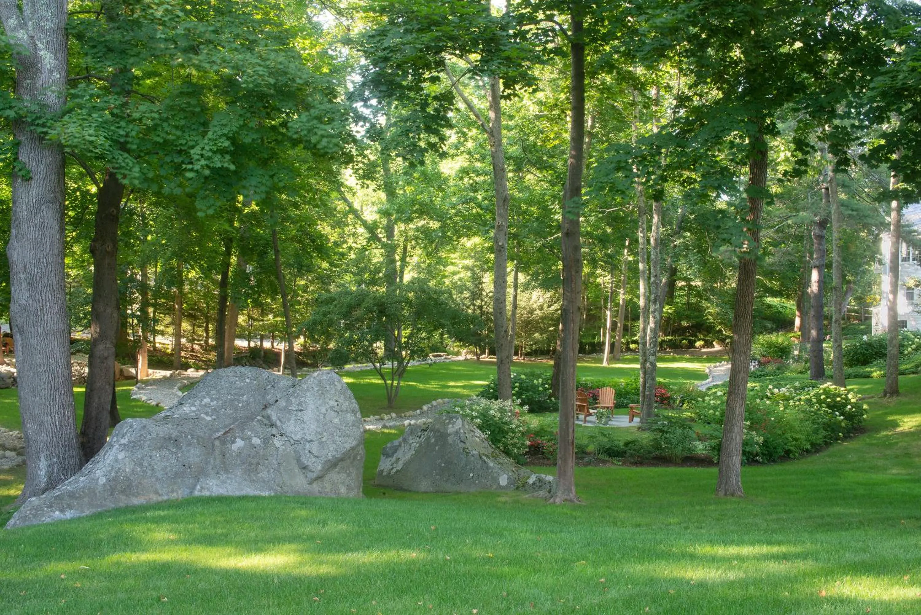 Garden in Camden Maine Stay Inn