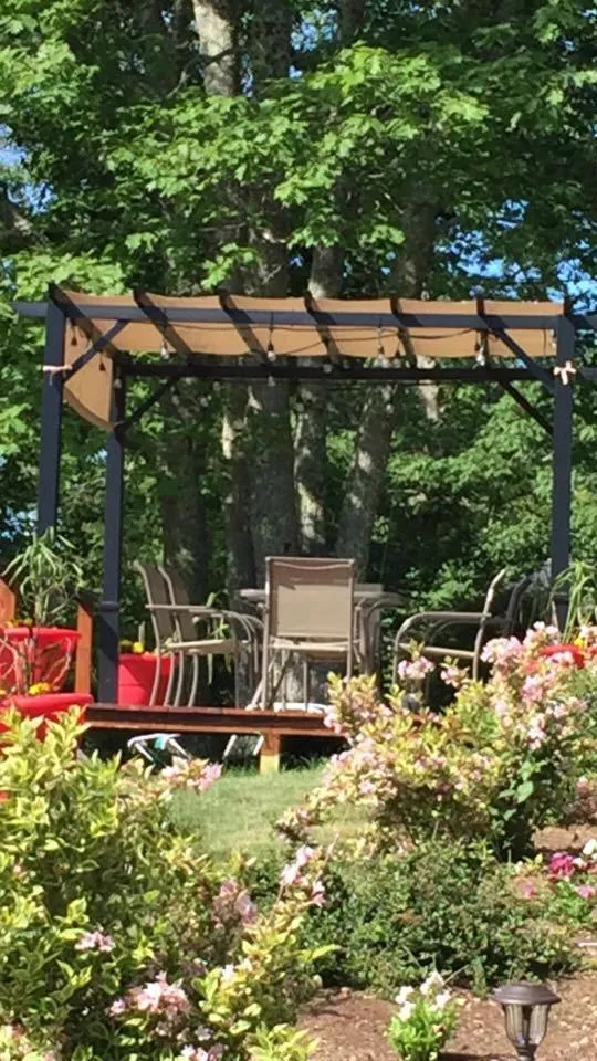 Garden in Mount Battie Inn