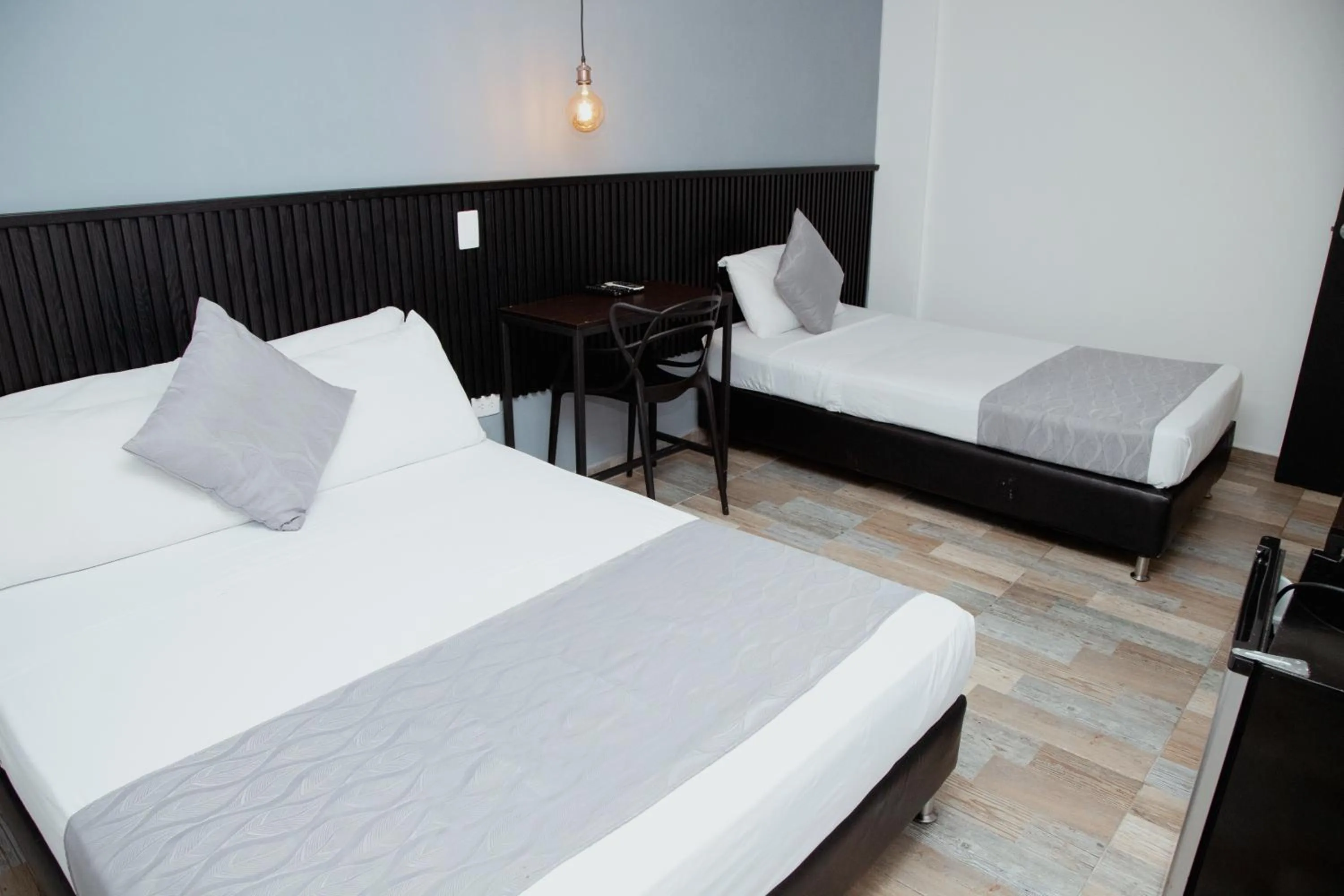 Bedroom, Bed in Hotel Palmas del Estadio