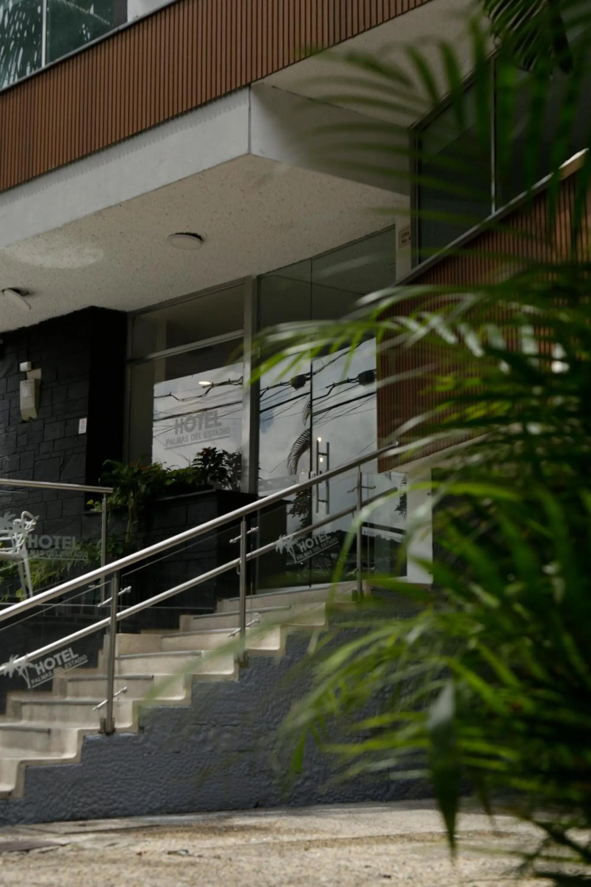Facade/entrance in Hotel Palmas del Estadio
