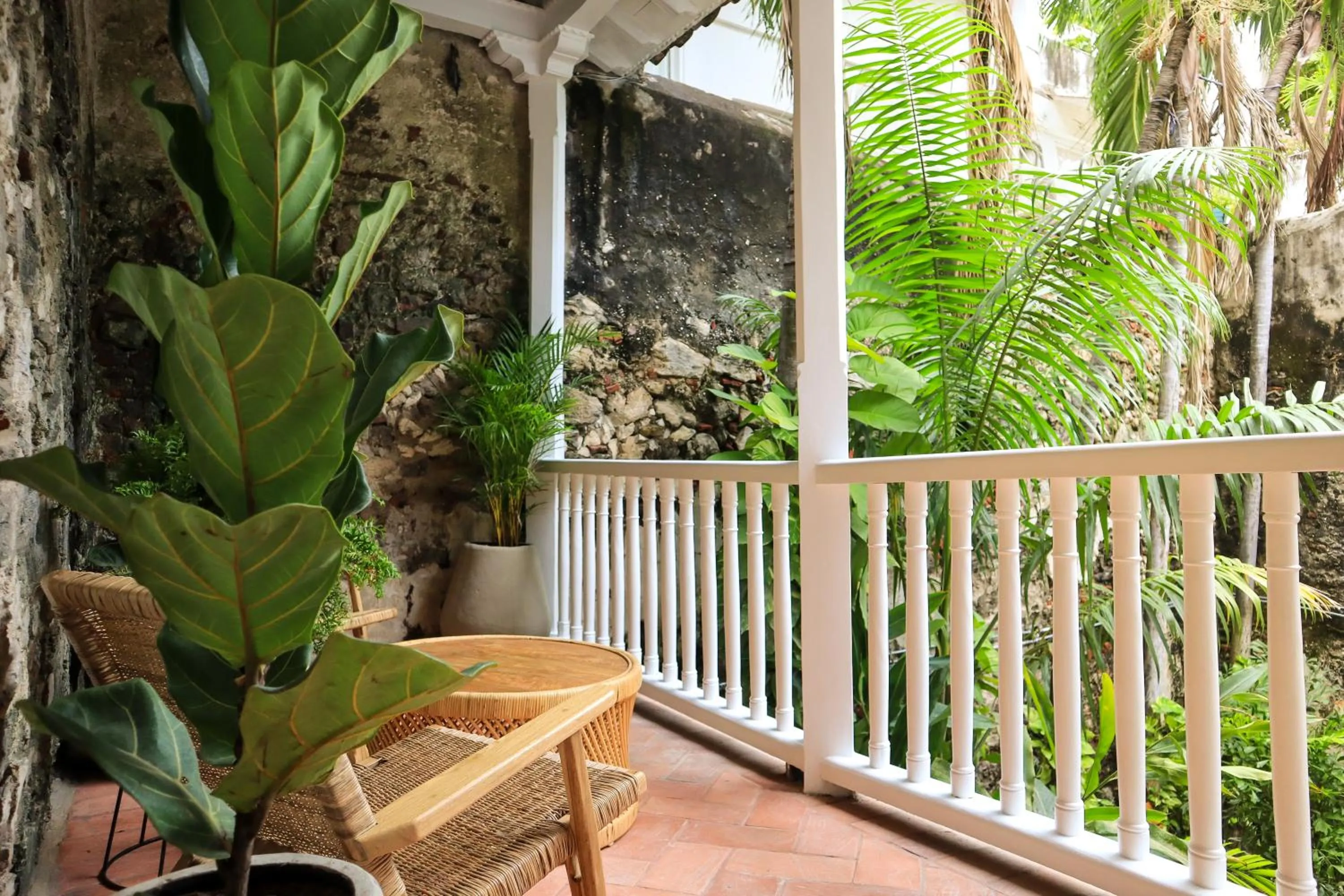 Balcony/Terrace in Hotel Casa La Mantilla by Faranda Boutique