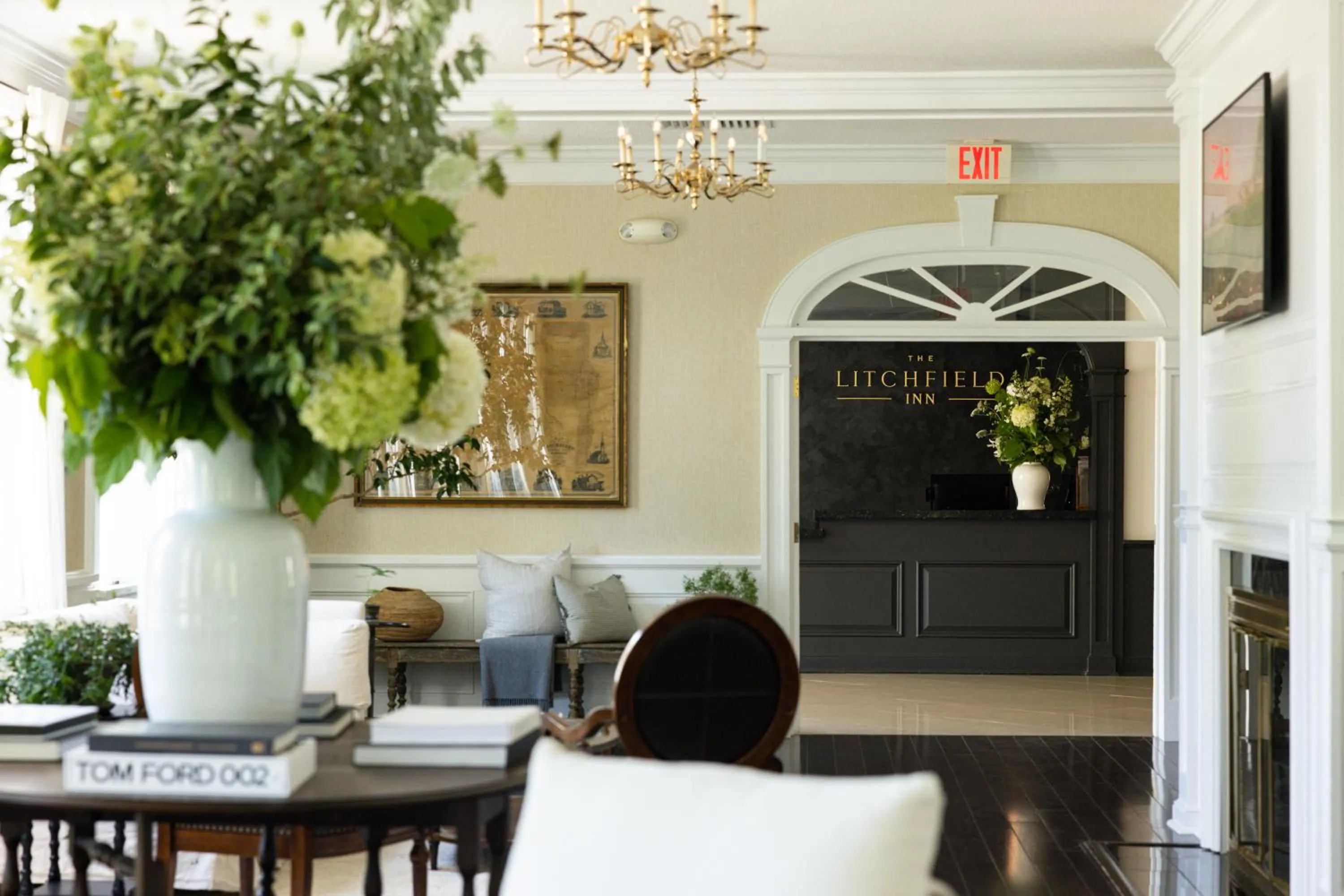 Lobby or reception in The Litchfield Inn