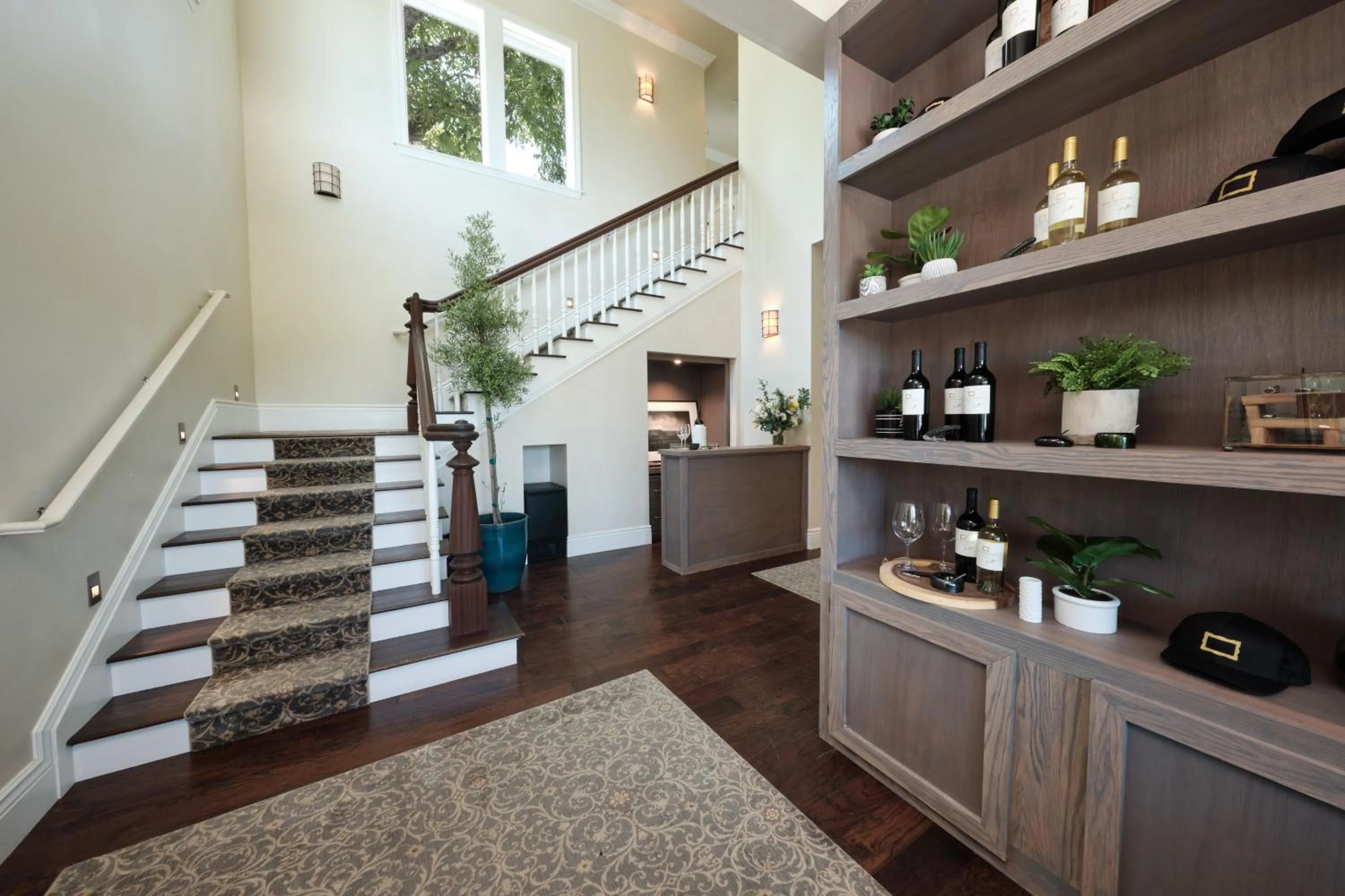 Lobby or reception in The Setting Inn Napa Valley