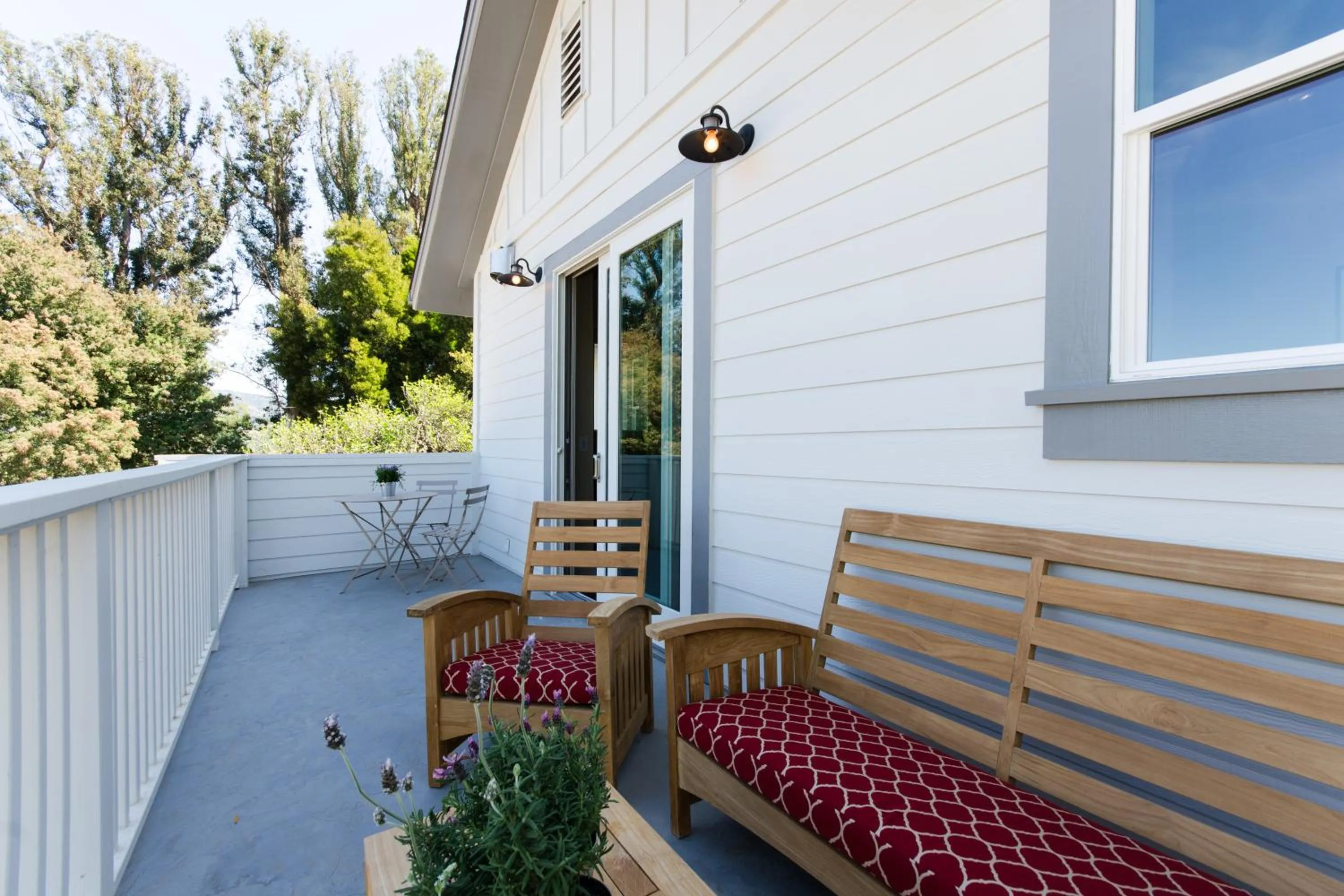 Patio in The Setting Inn Napa Valley
