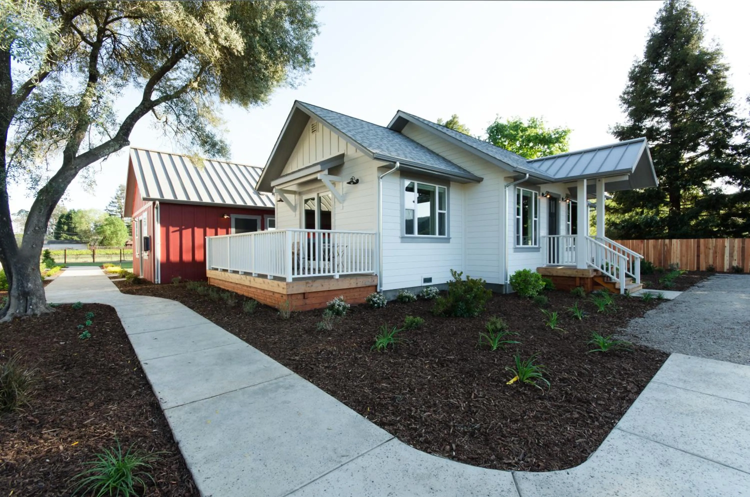 Property building in The Setting Inn Napa Valley