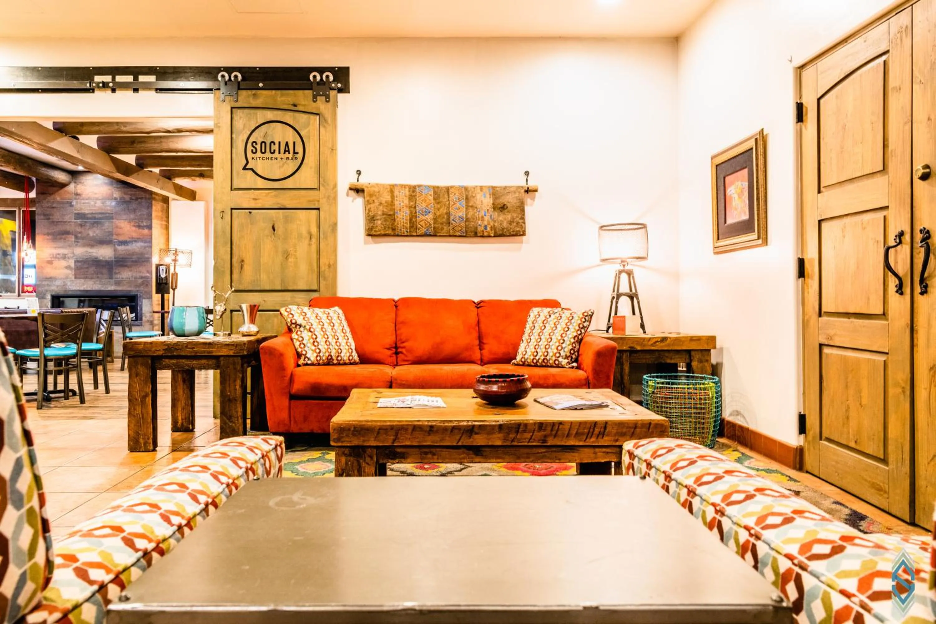 Lobby or reception in The Sage Hotel