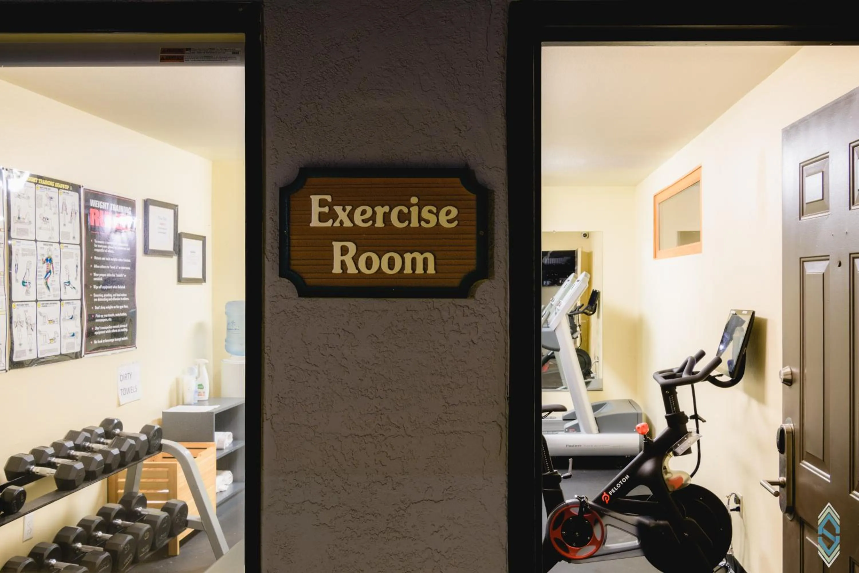 Fitness centre/facilities in The Sage Hotel