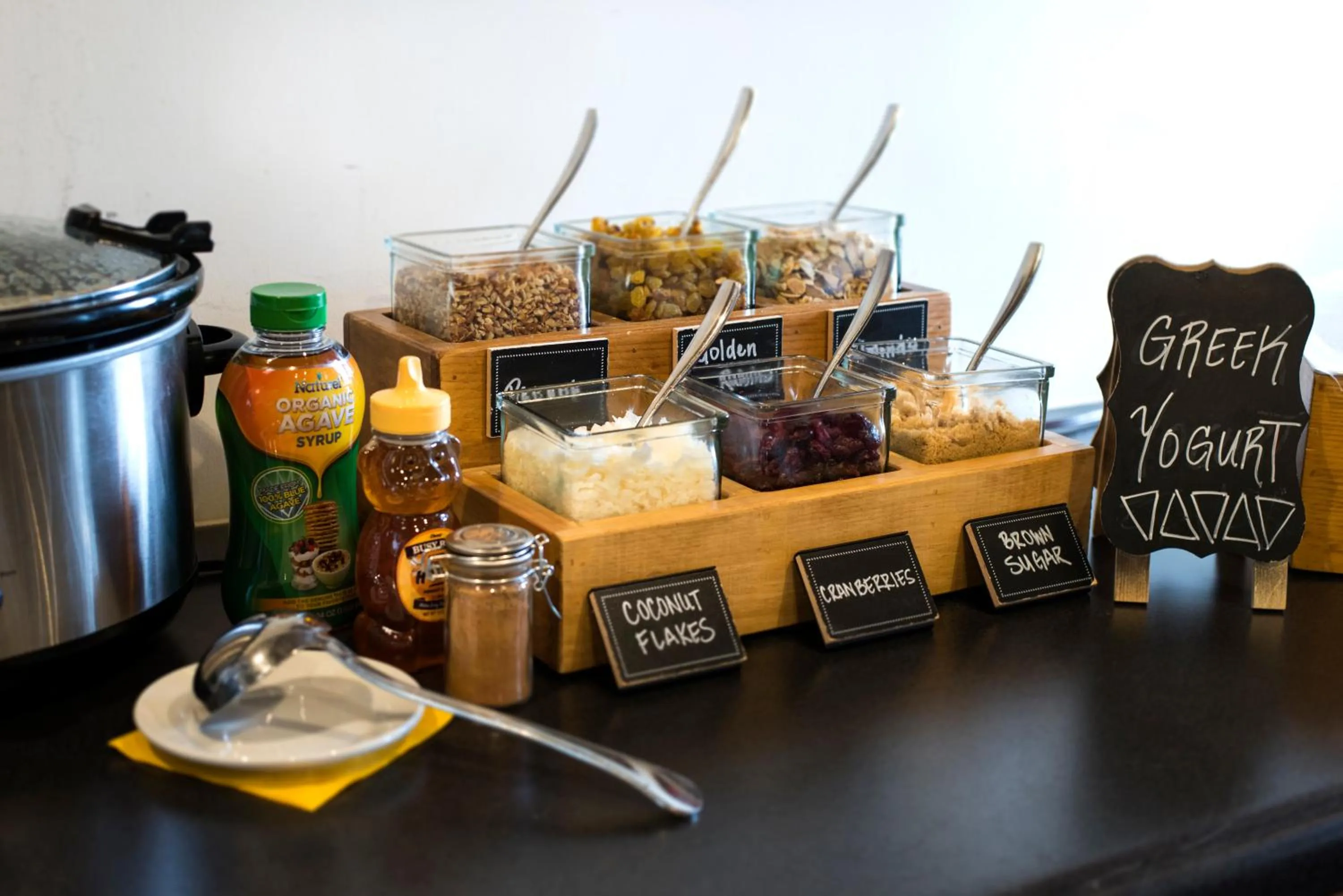 Buffet breakfast in The Sage Hotel