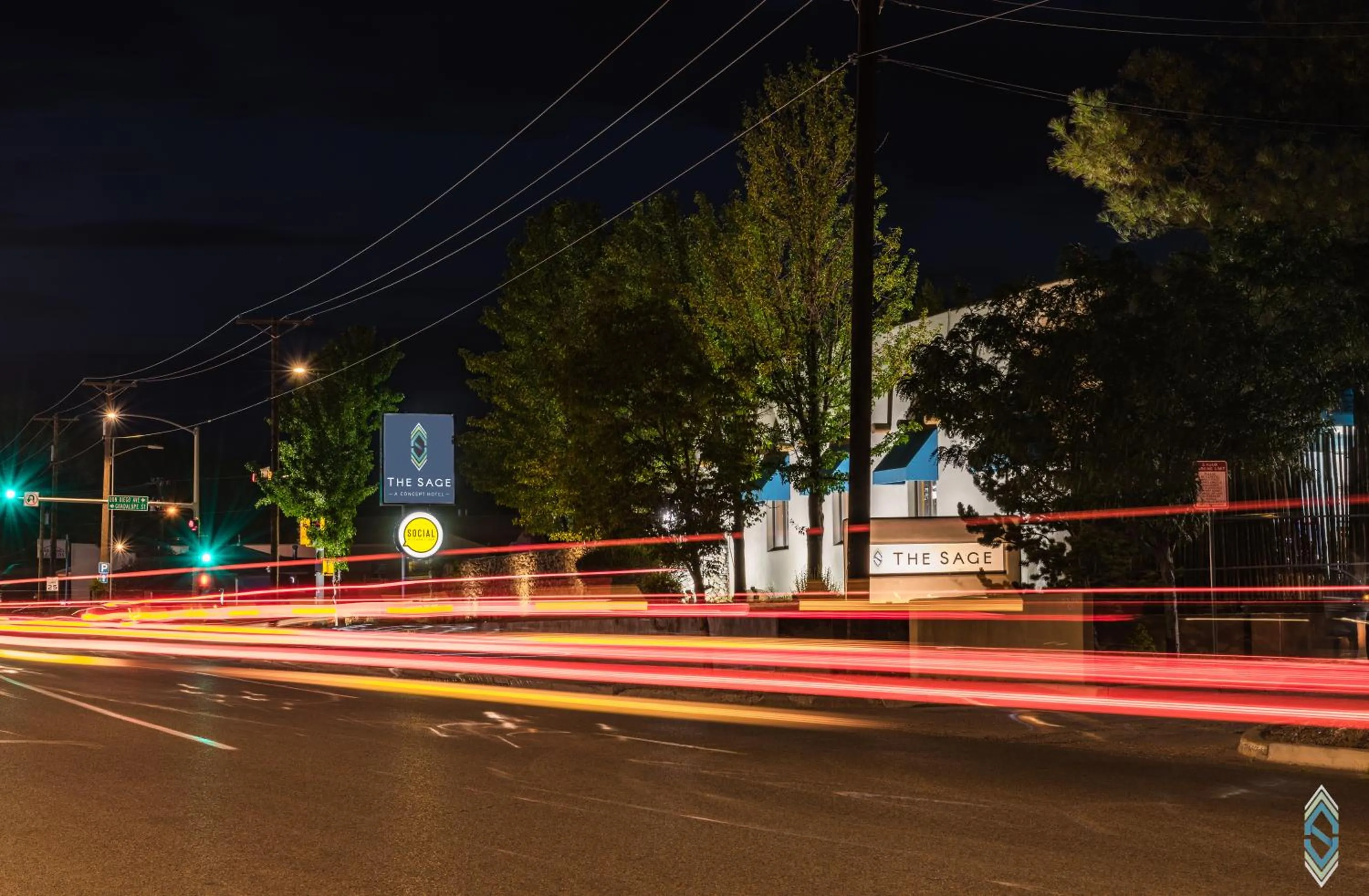 Street view in The Sage Hotel