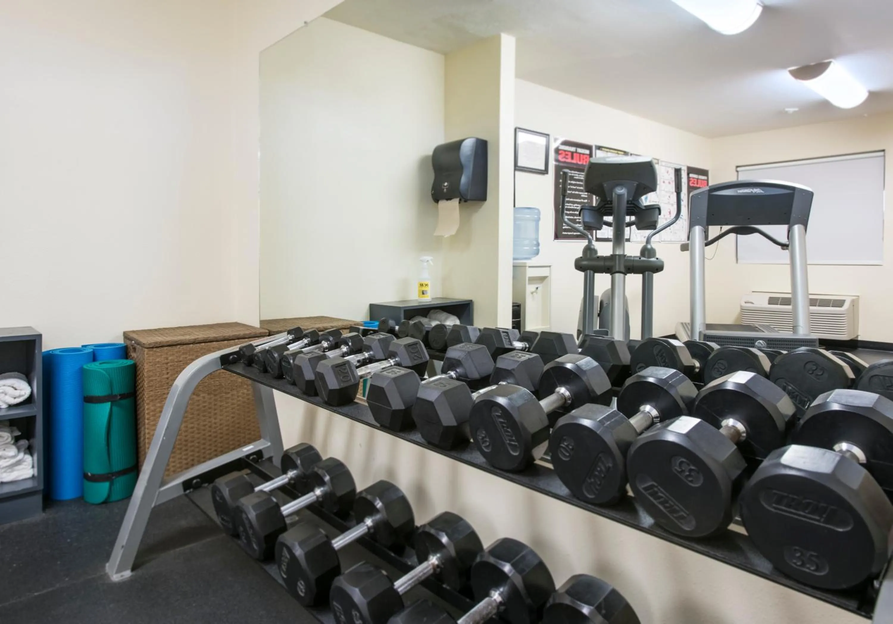 Fitness centre/facilities in The Sage Hotel
