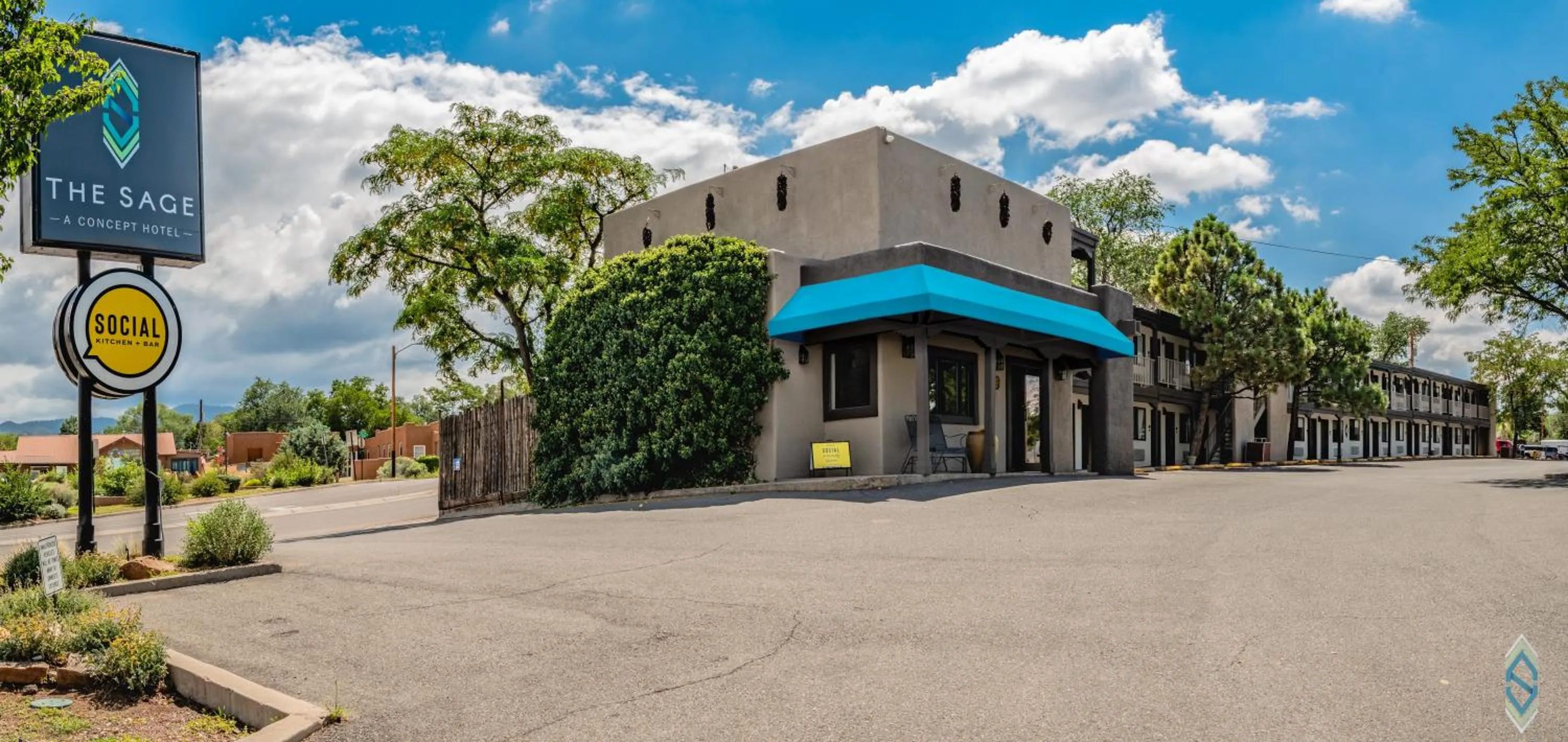 Street view in The Sage Hotel