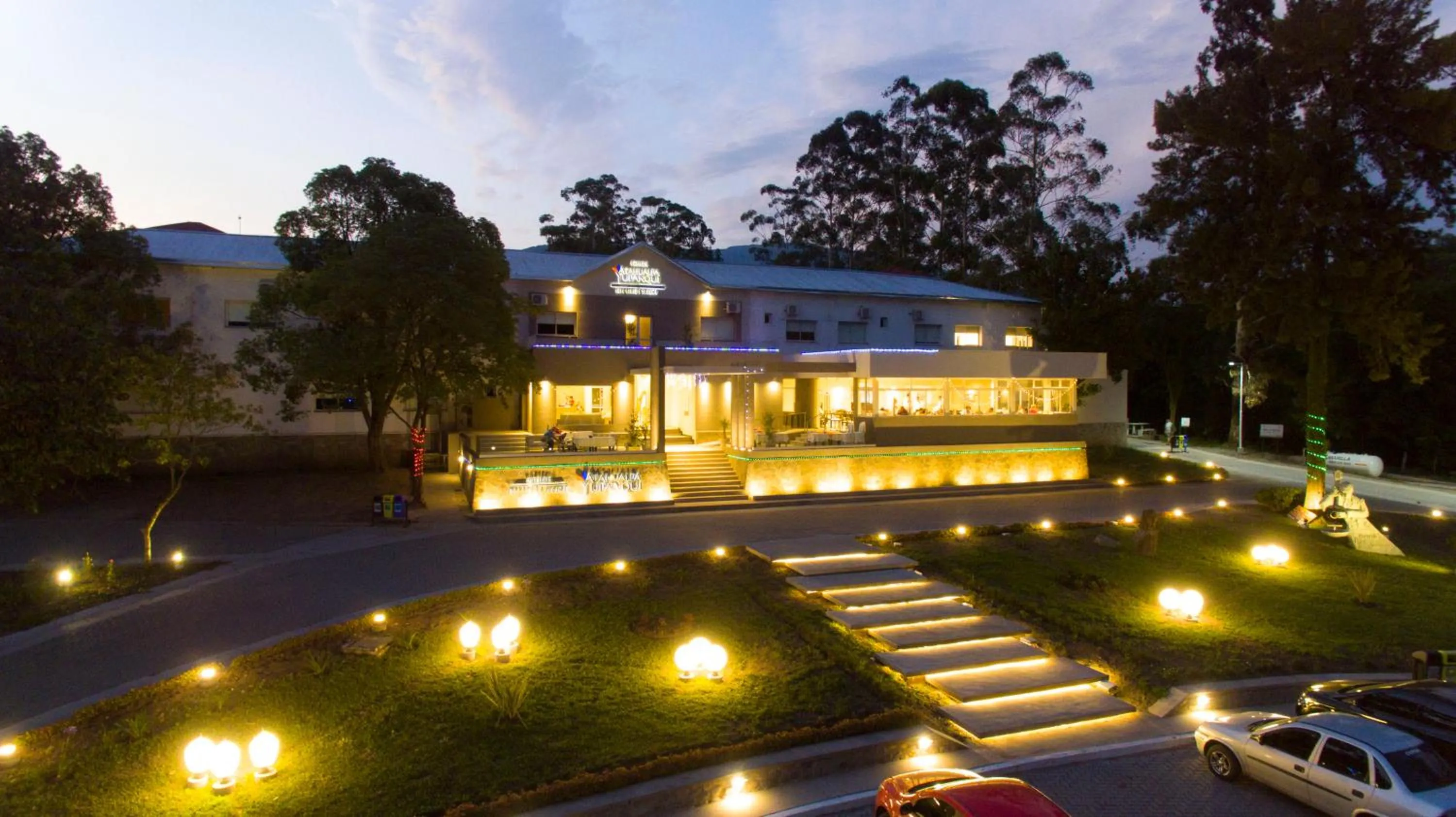 Facade/entrance in Hostería Atahualpa Yupanqui