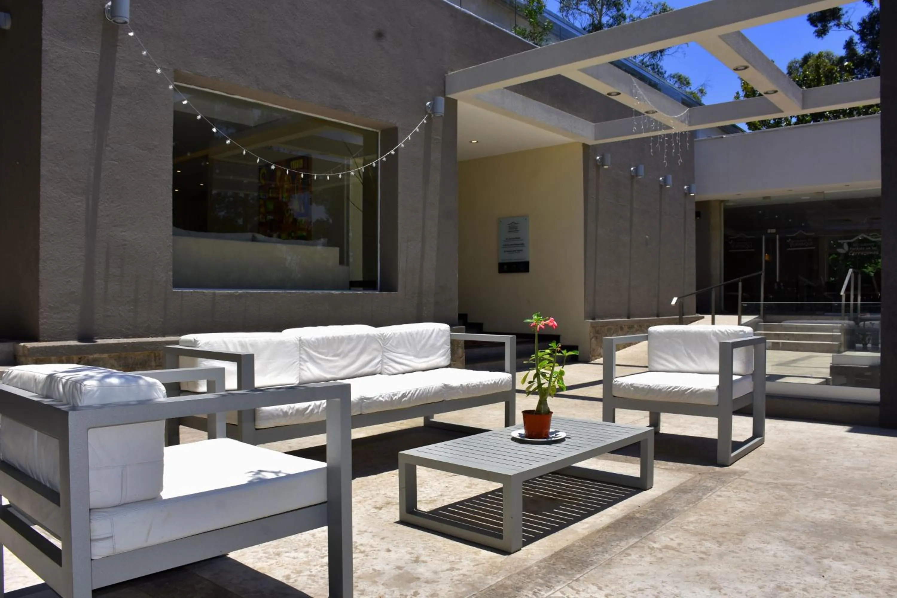 Balcony/Terrace in Hostería Atahualpa Yupanqui