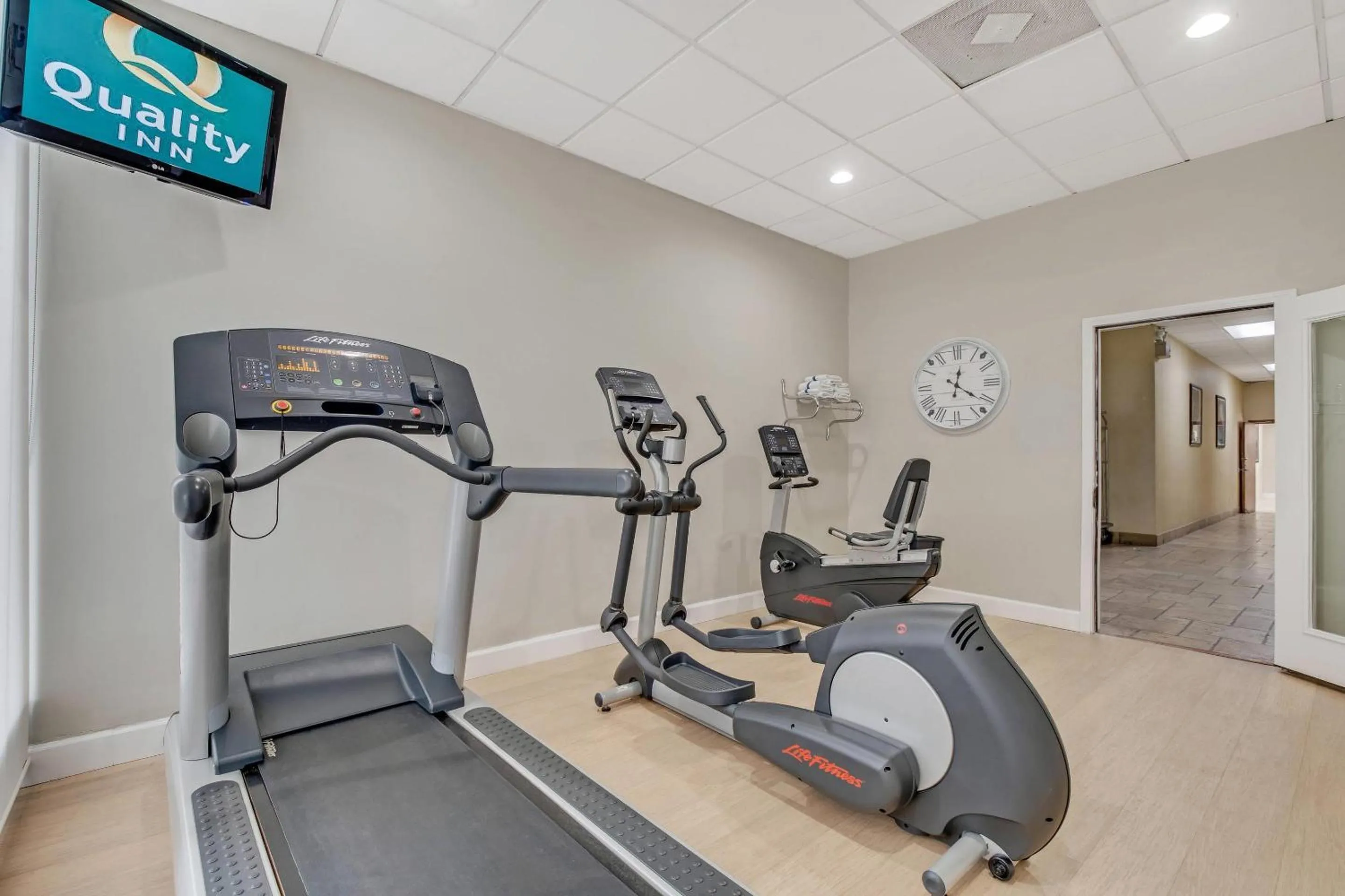 Fitness centre/facilities in Quality Inn Dalton East