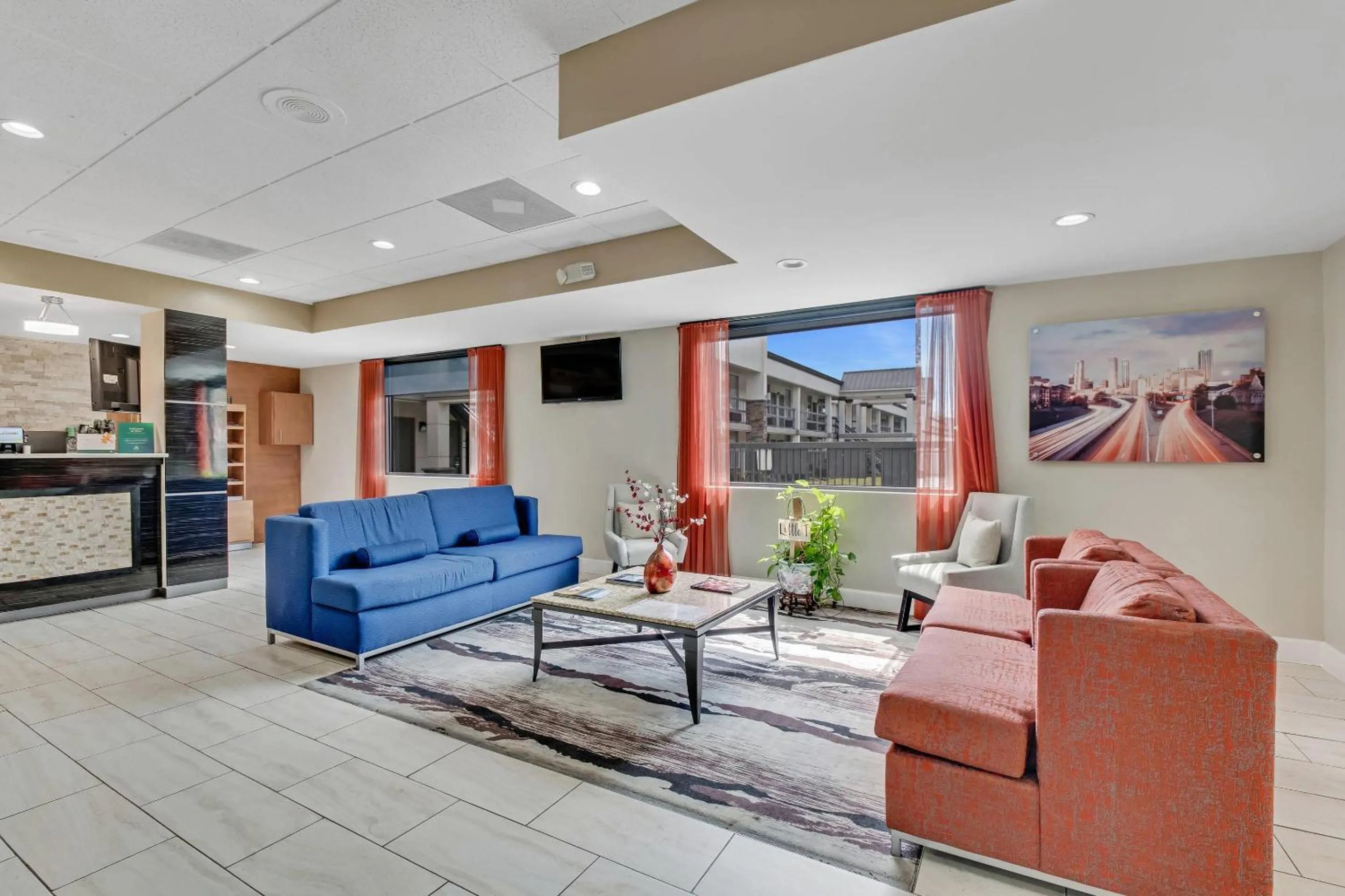 Lobby or reception in Quality Inn Dalton East