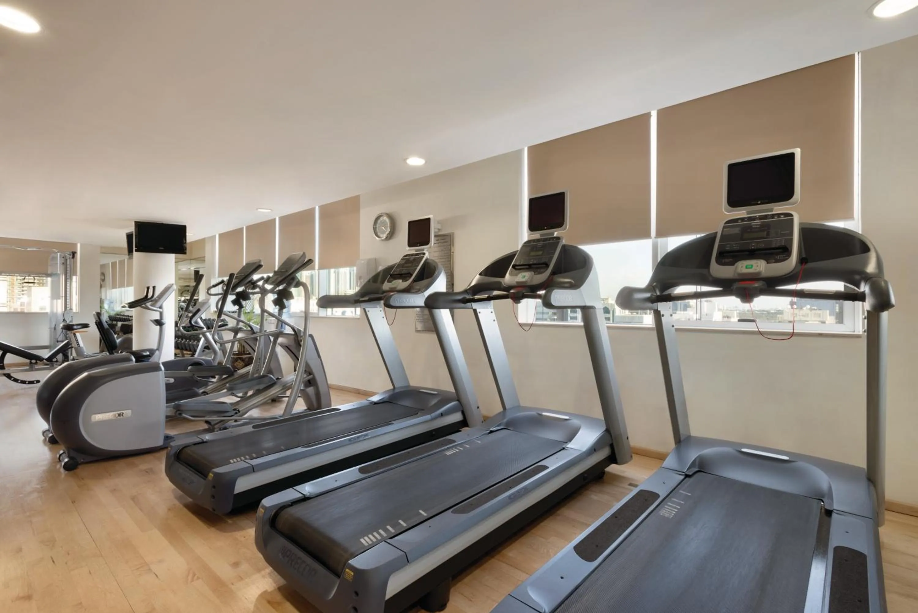 Fitness centre/facilities in Ramada Downtown Abu Dhabi