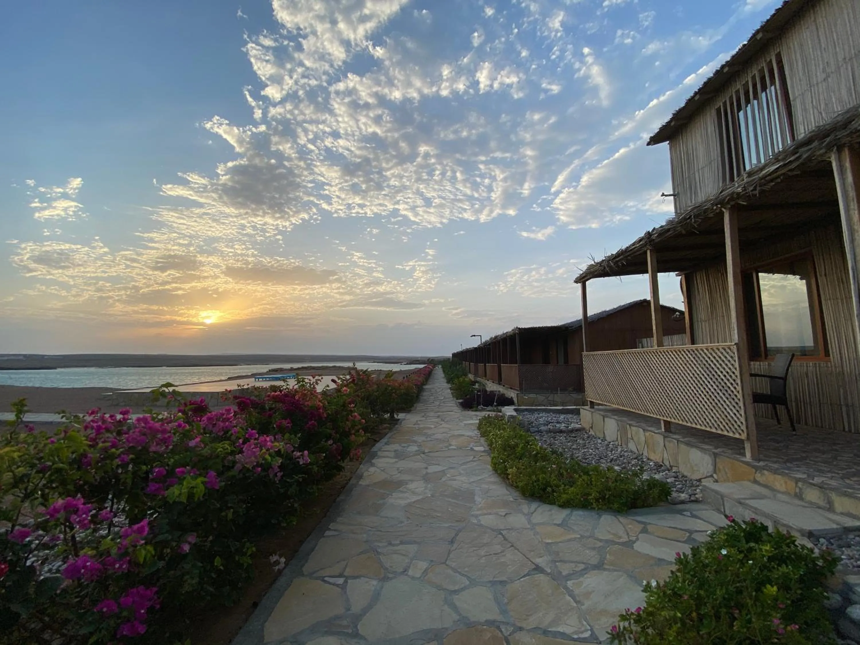 Sunset in Turtle Beach Resort