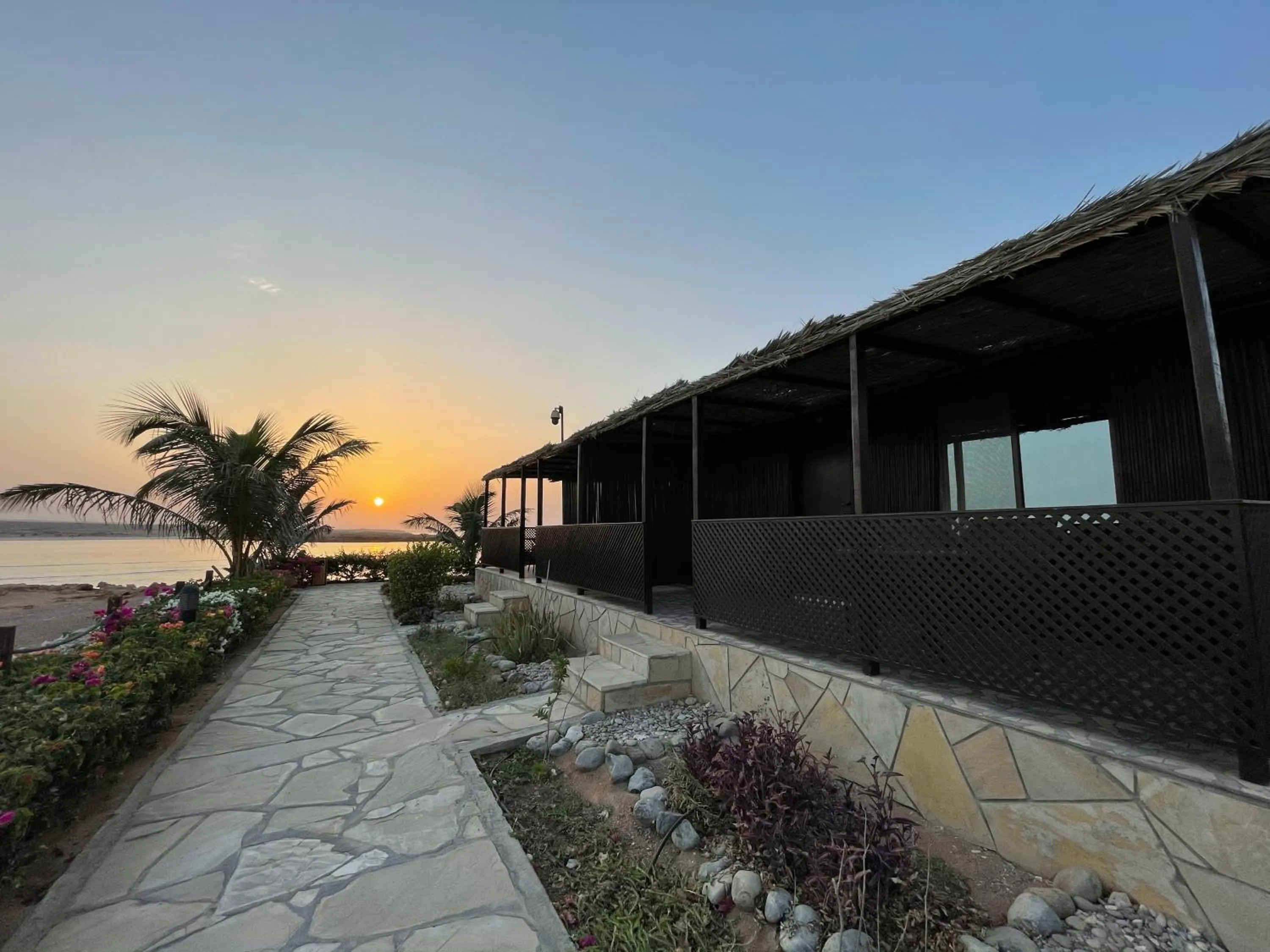 Sunset in Turtle Beach Resort