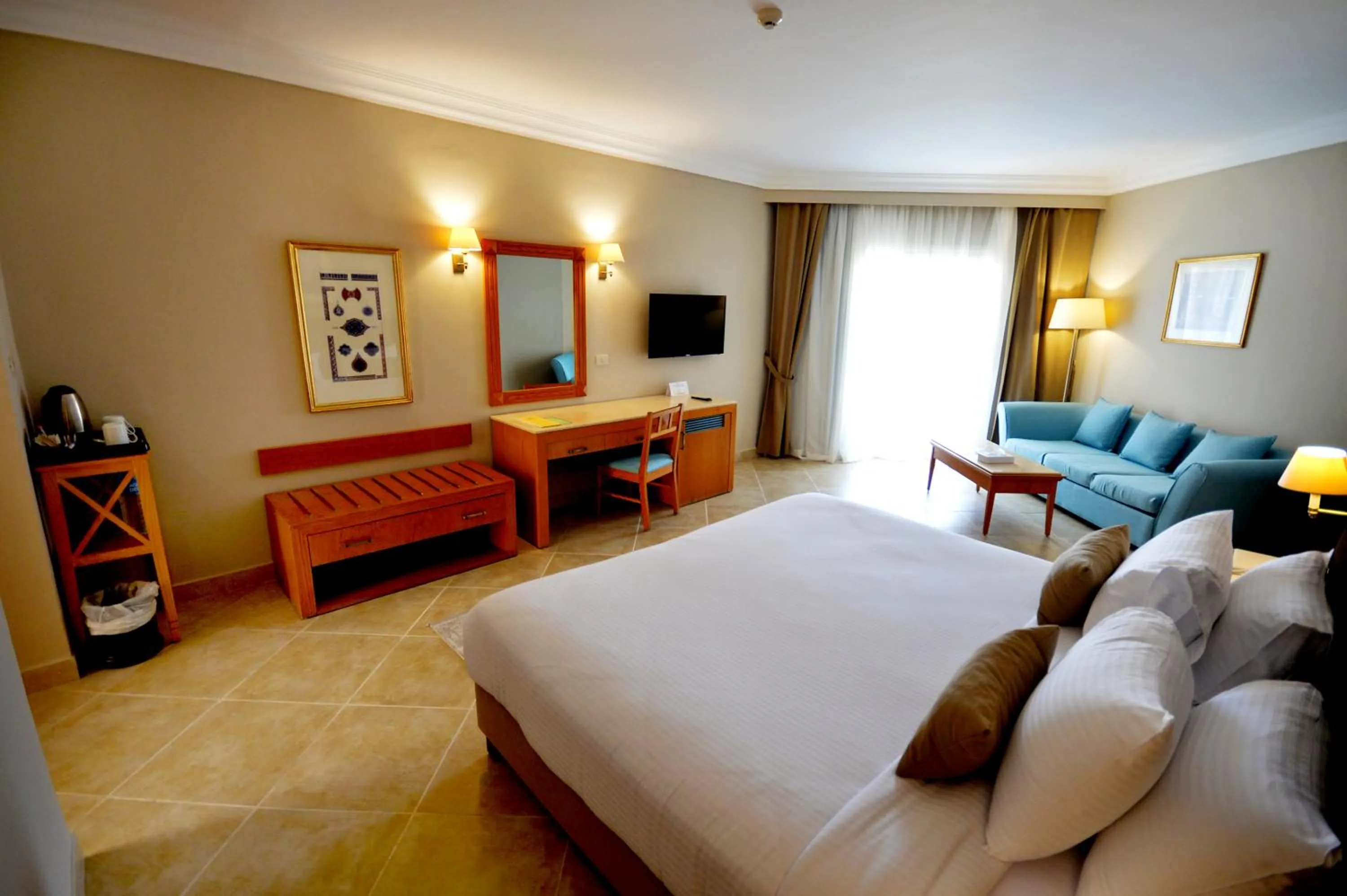 Bed in Aurora Oriental Resort Sharm El Sheikh