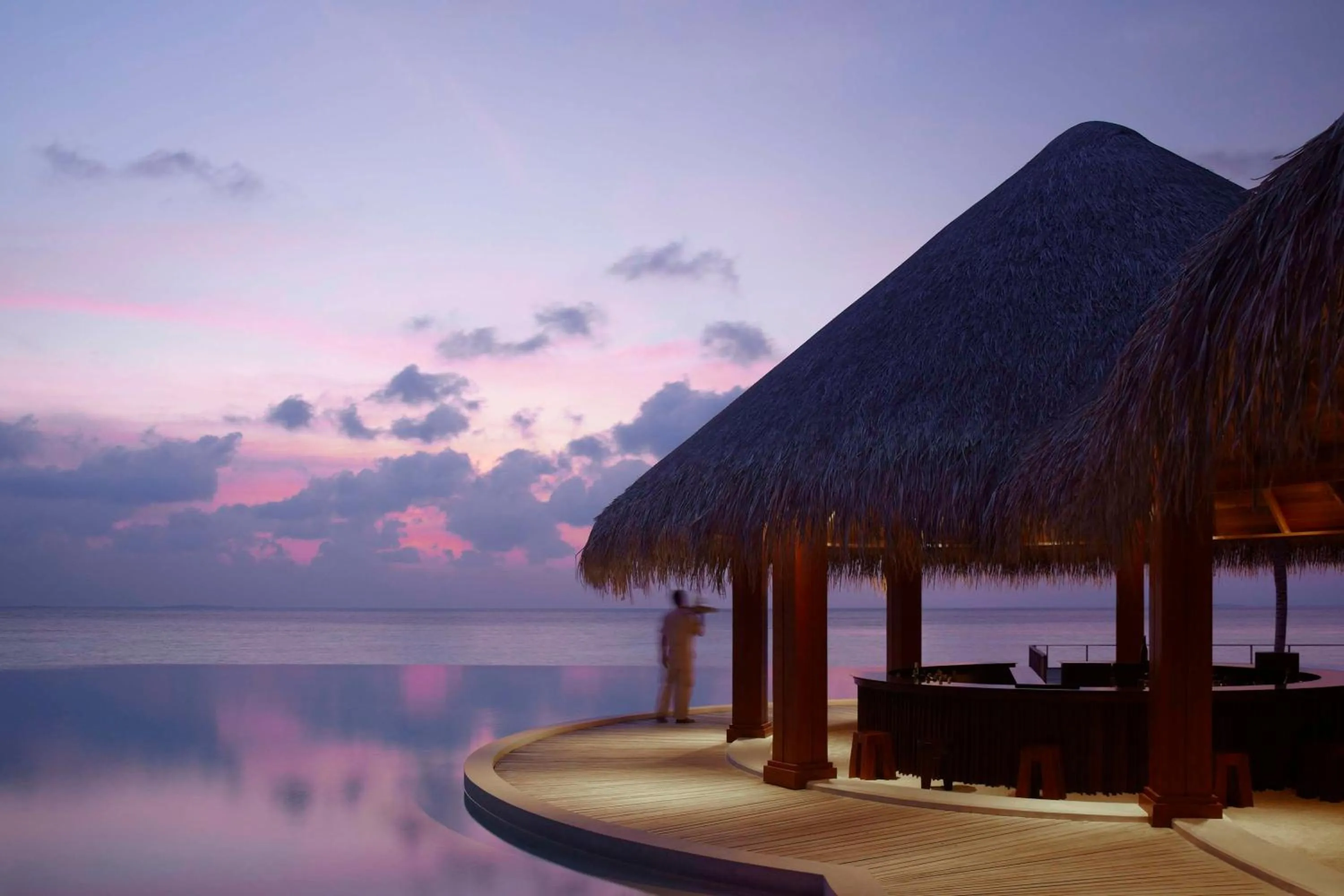 Lounge or bar in Dusit Thani Maldives - Mudhdhoo Island, Baa Atoll