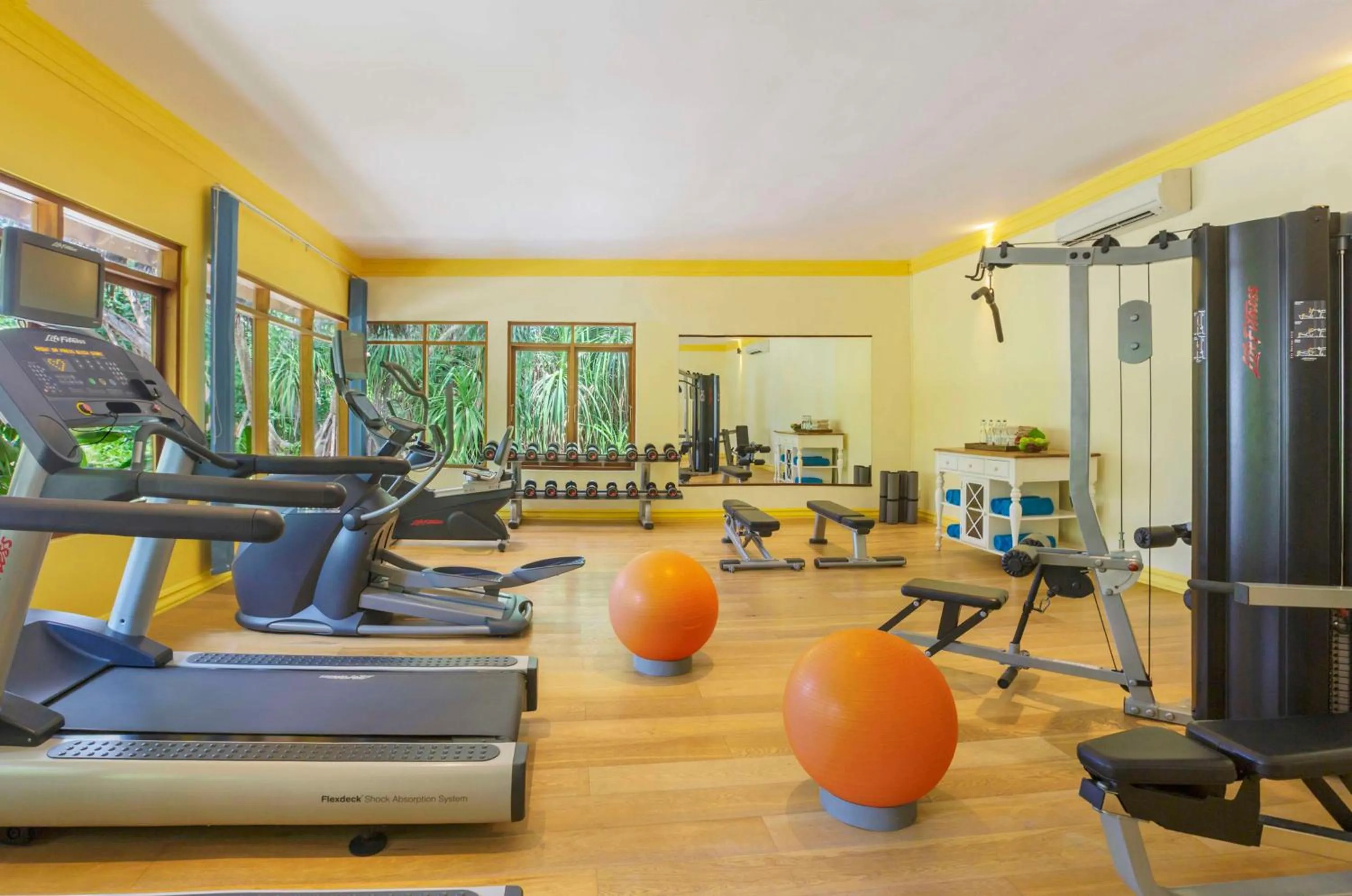 Fitness centre/facilities in Dusit Thani Maldives - Mudhdhoo Island, Baa Atoll