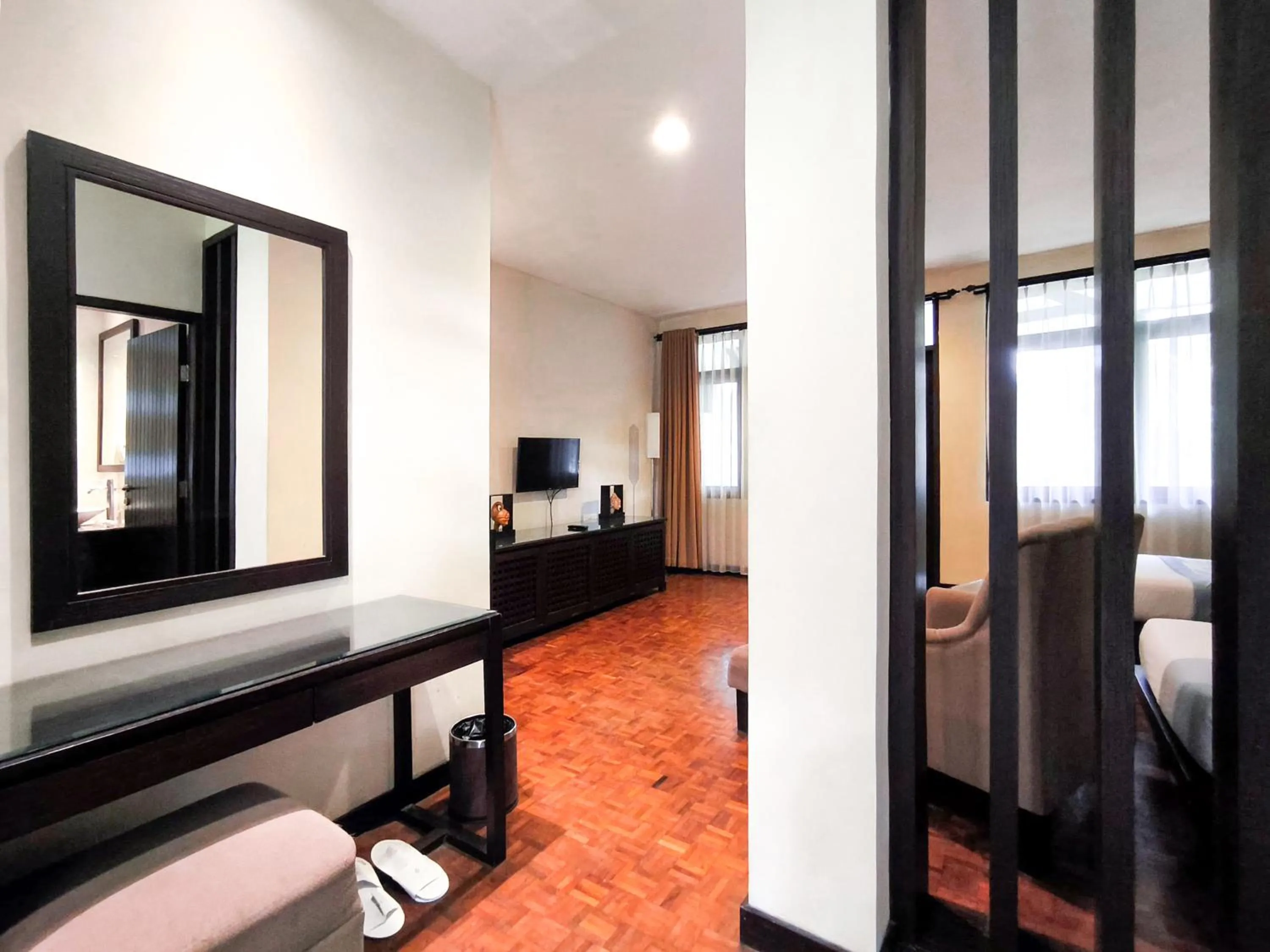 Bed in Puteri Gunung Hotel