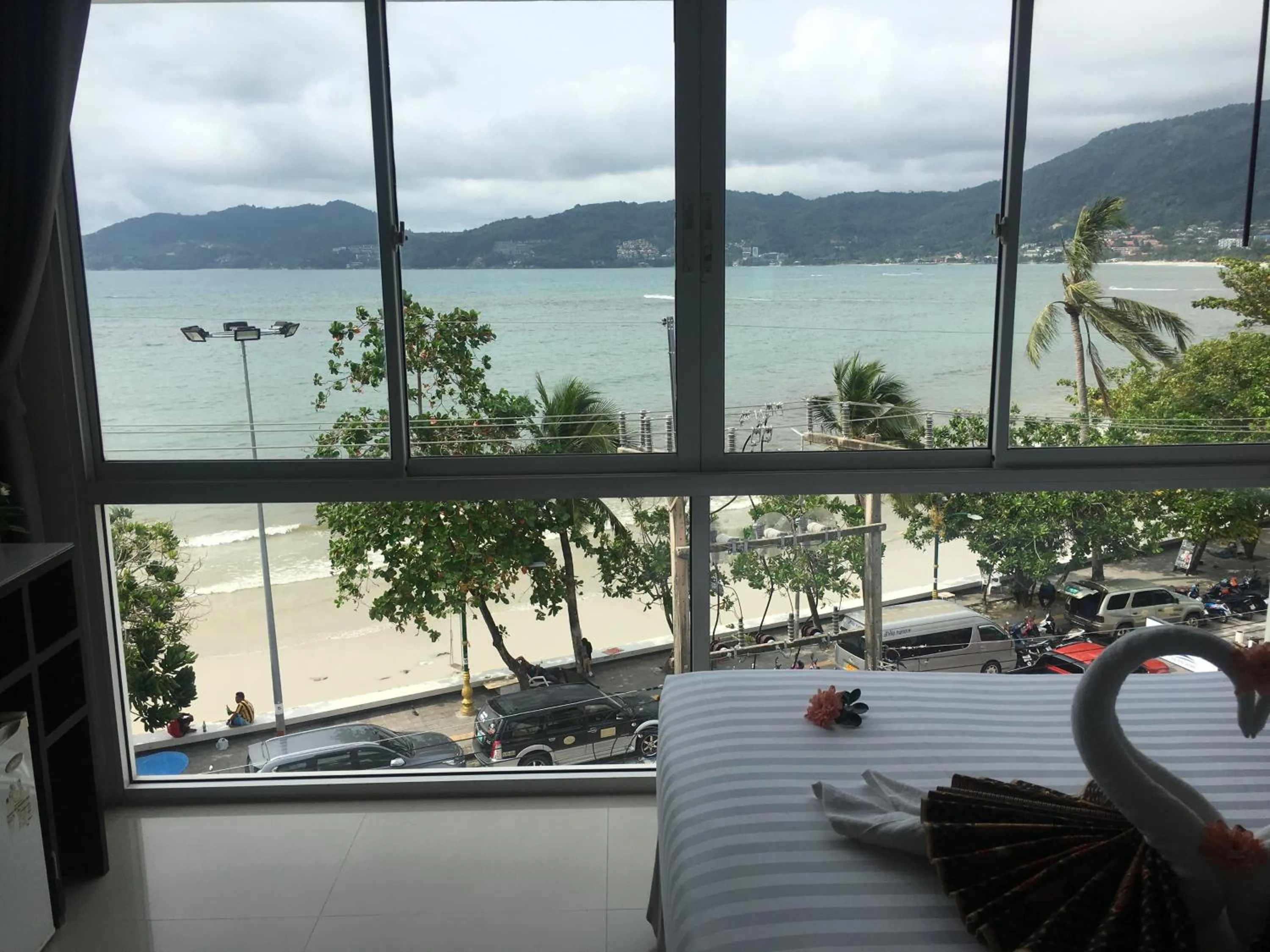 Sea view in The Front Hotel and Apartments