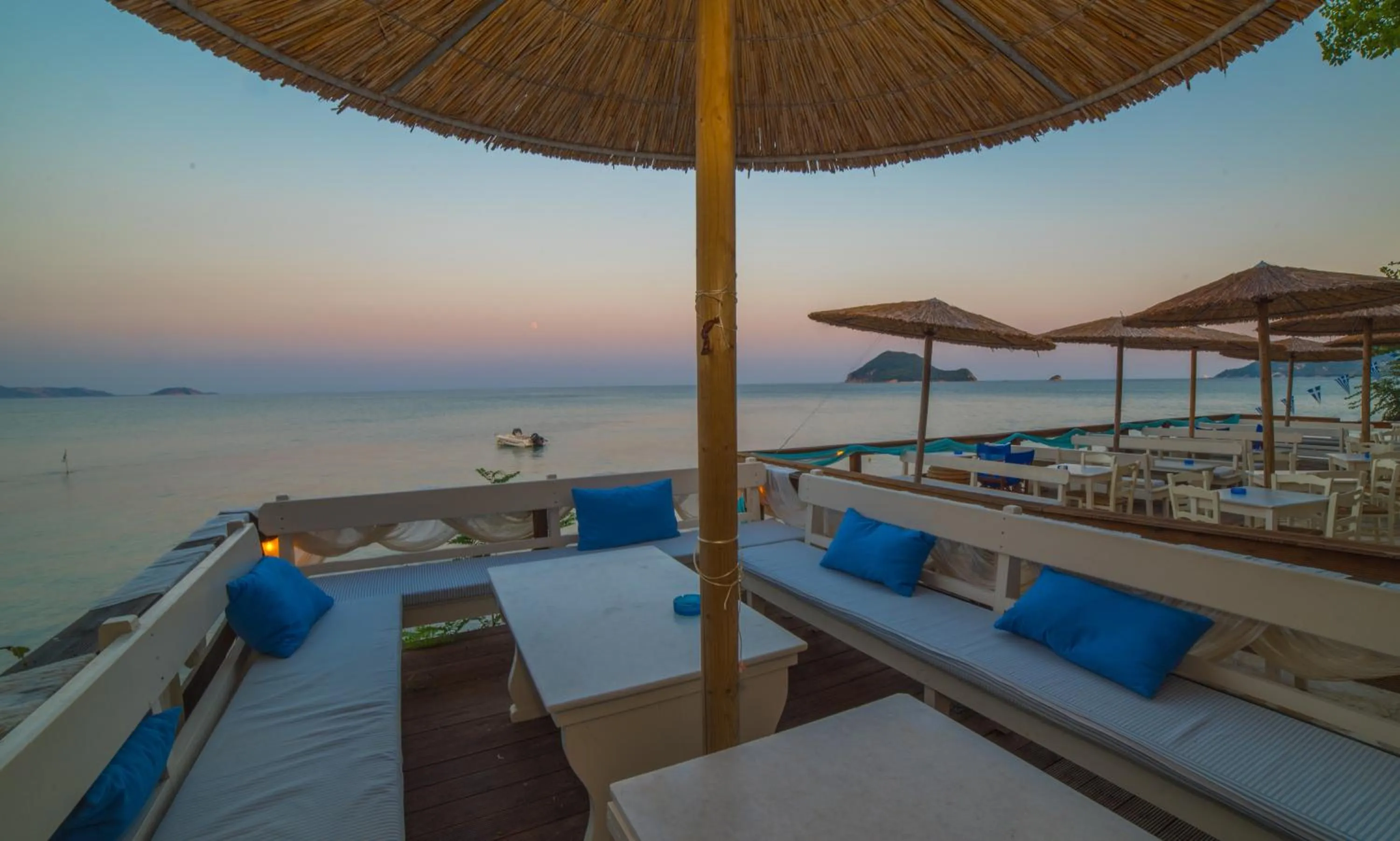 Lounge or bar in Porto Koukla Beach