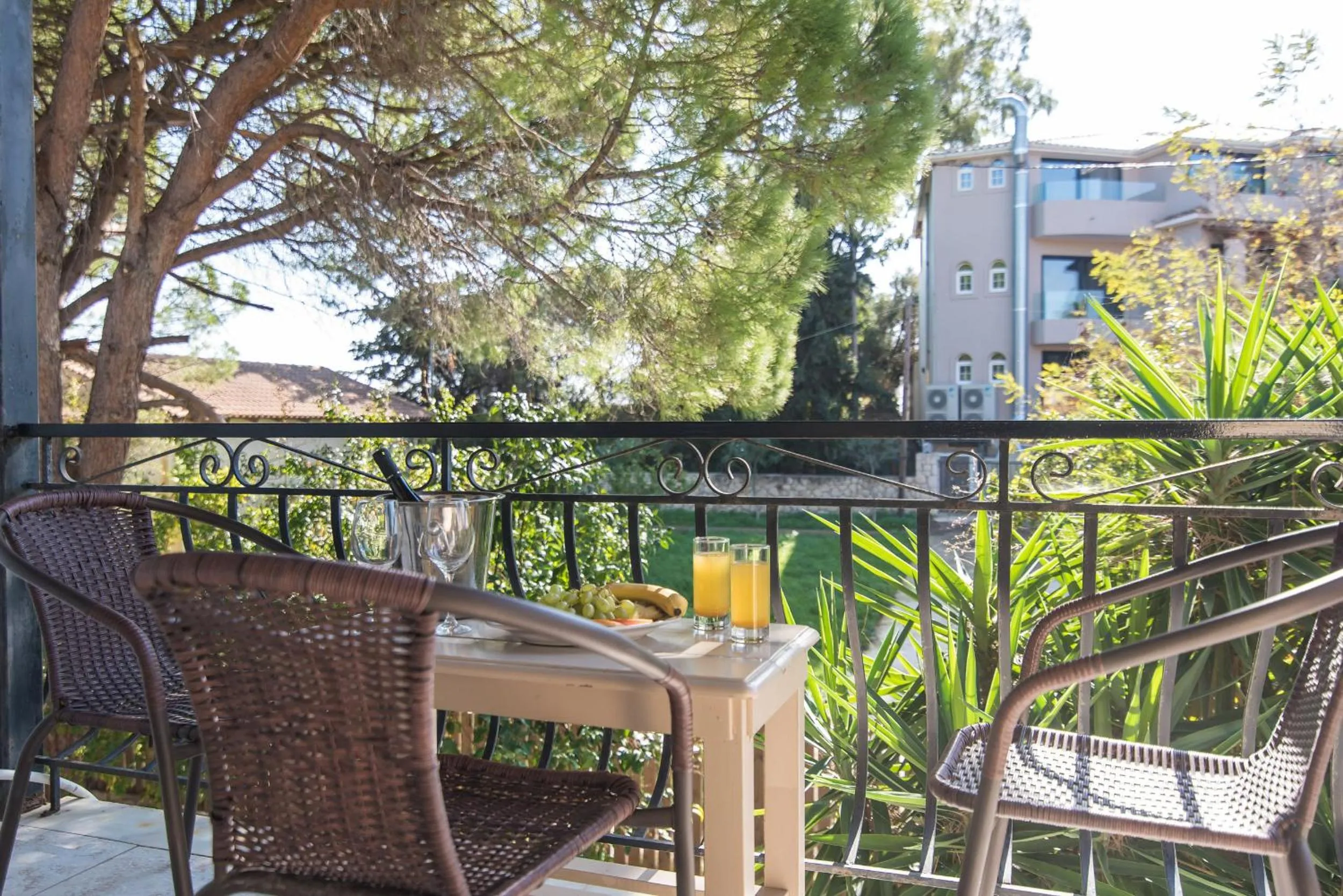 Balcony/Terrace in Porto Koukla Beach