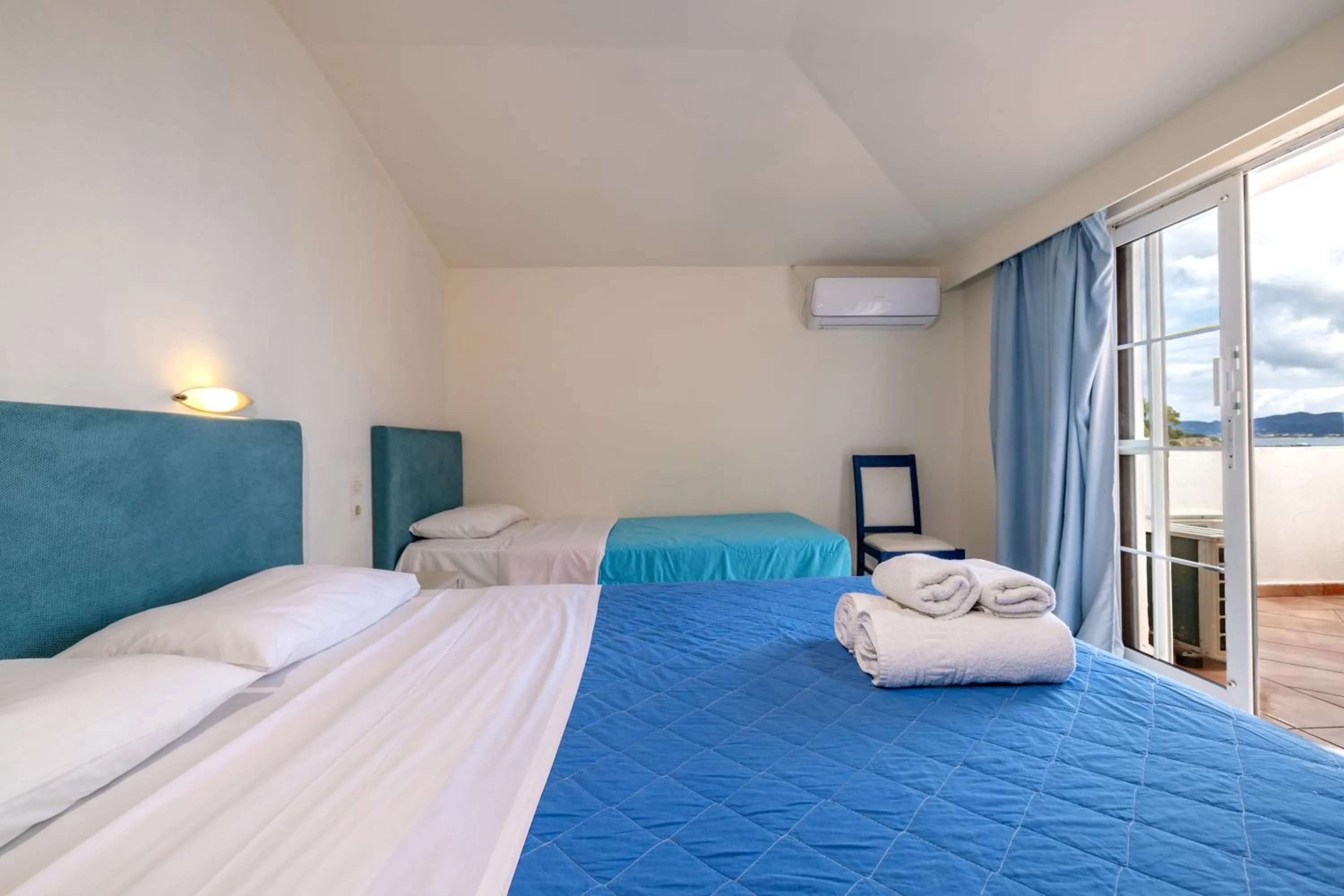 Bed in Porto Koukla Beach